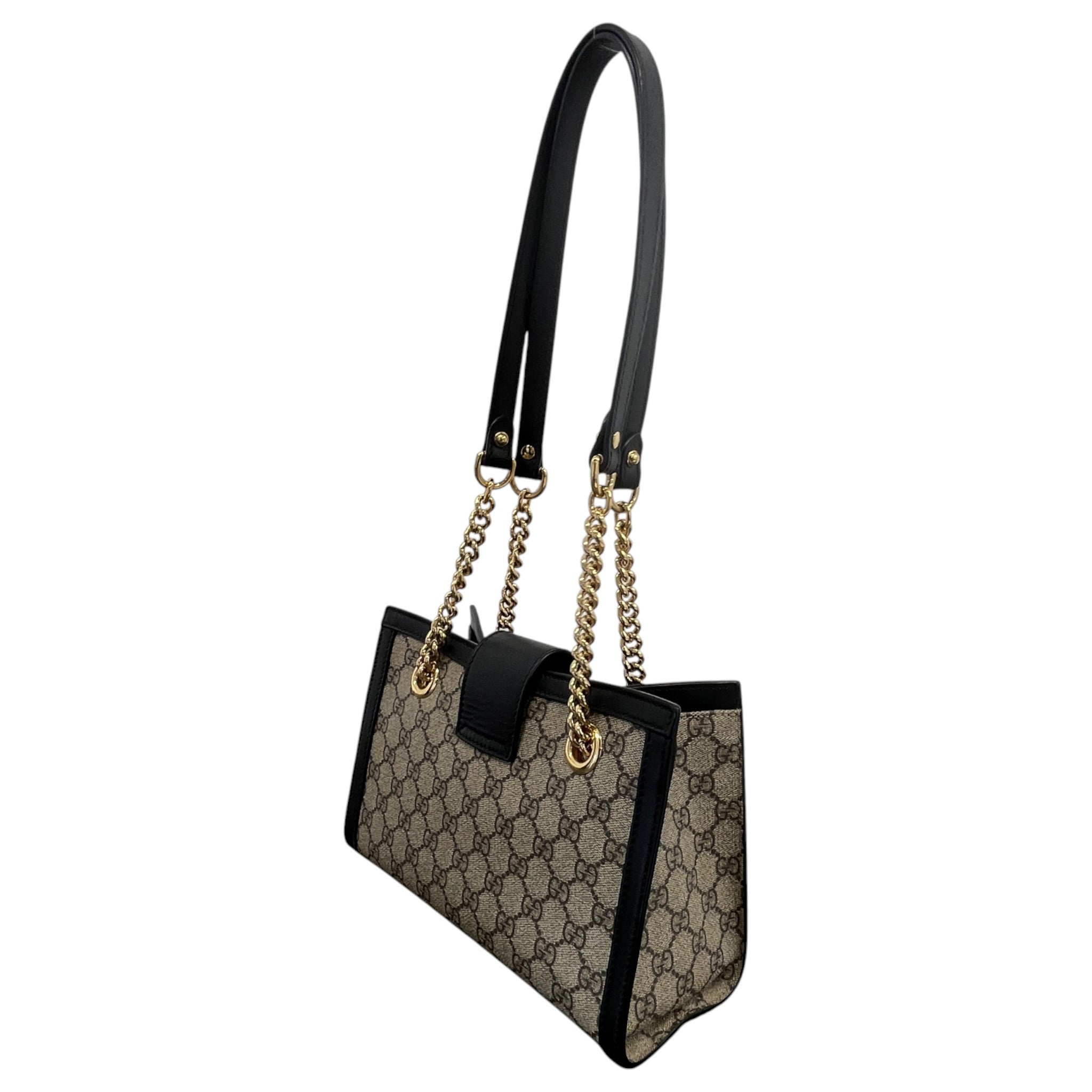 Women's Gg Supreme Padlock Bag Beige