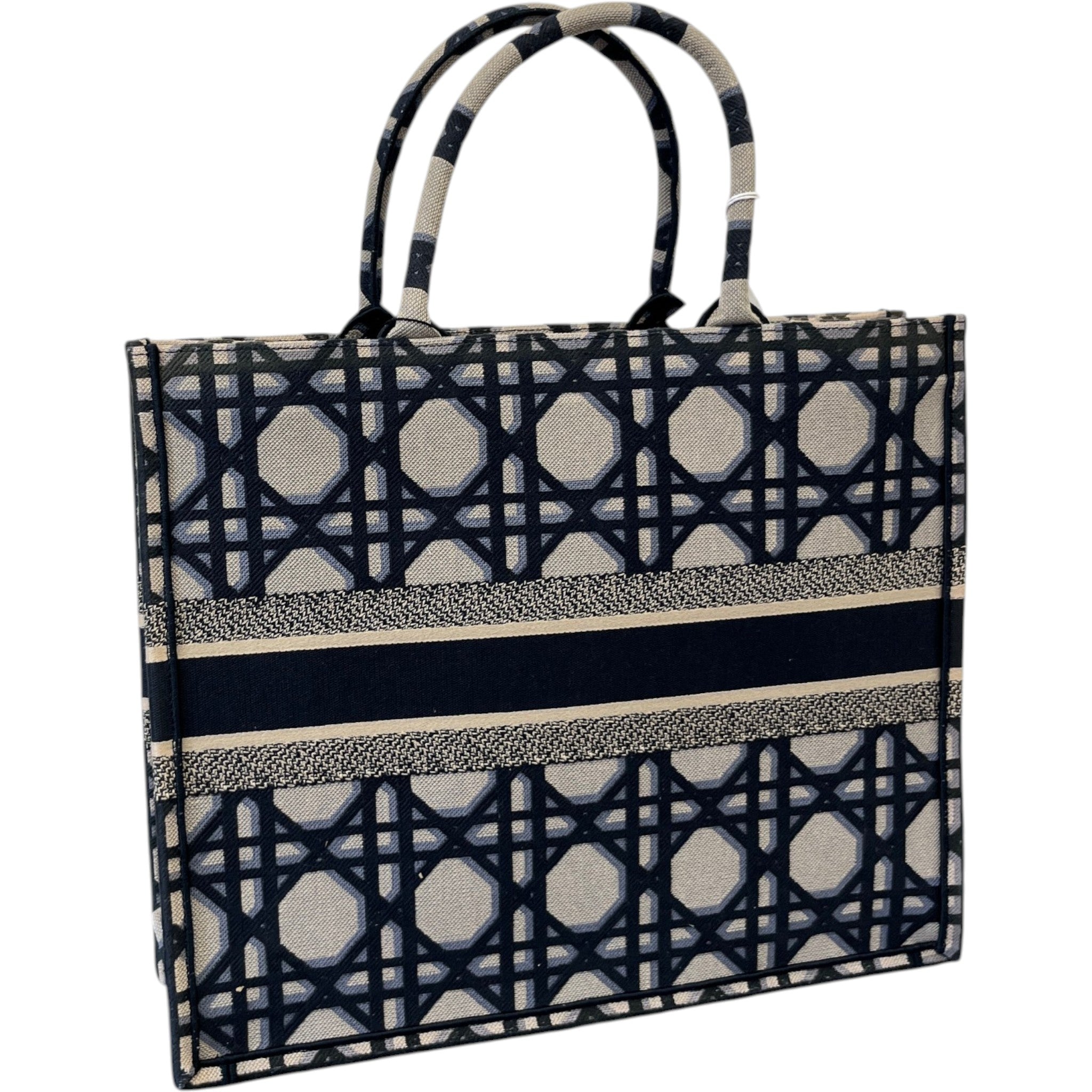 Women's Book Tote Bag Navy