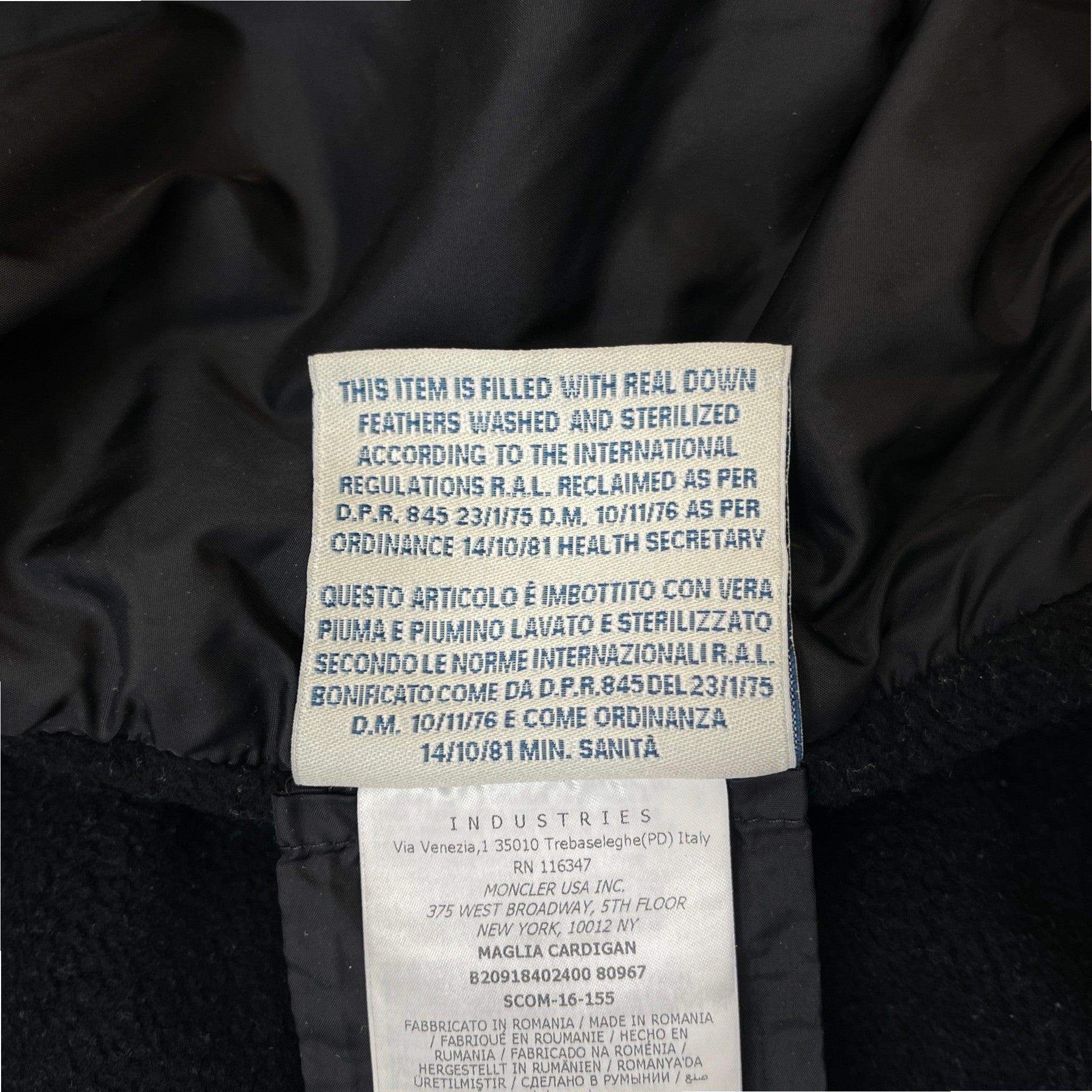 Women's Maglia Cardigan Jacket Black Size M