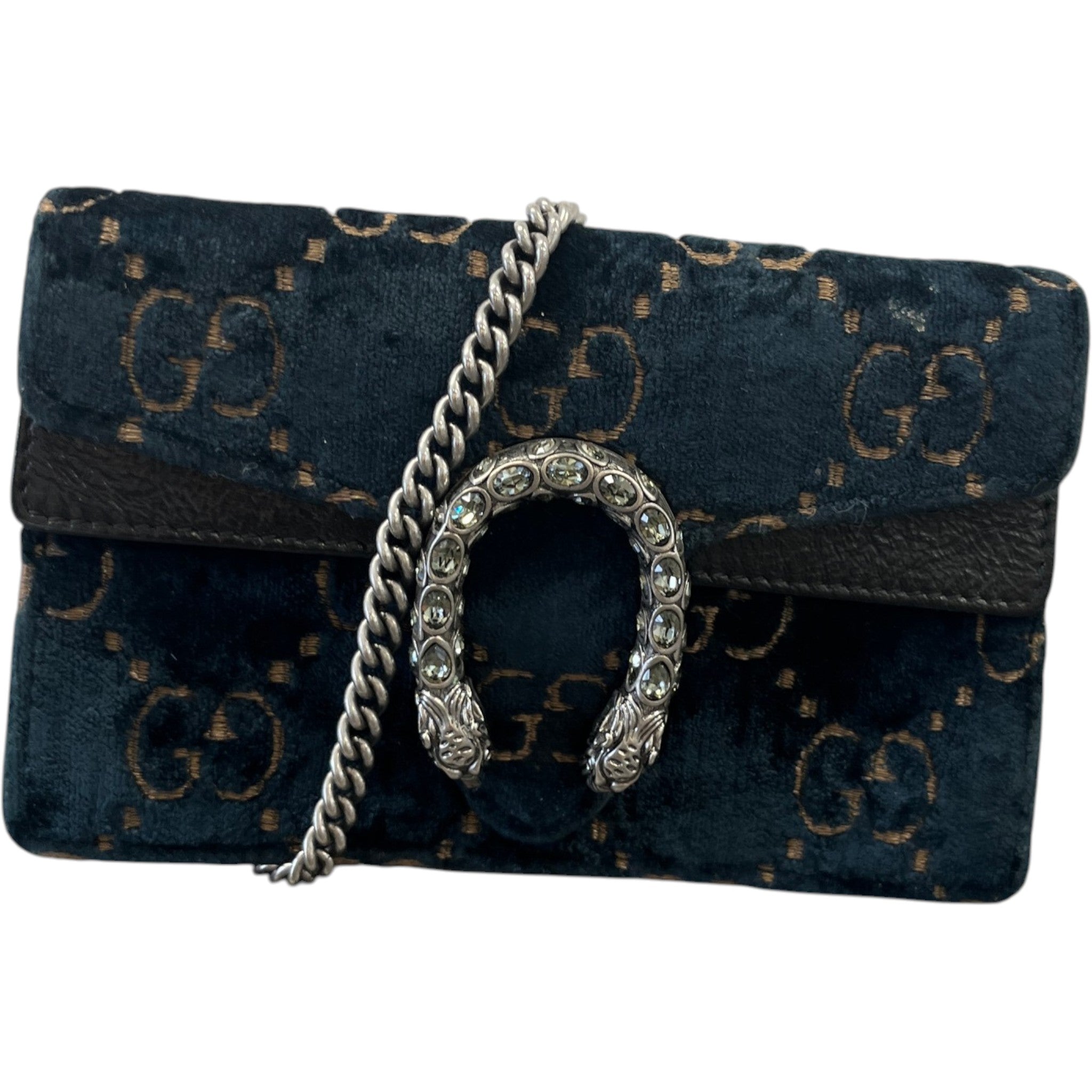 Women's Gg Supreme Dionysus Super Mini Handbag Navy