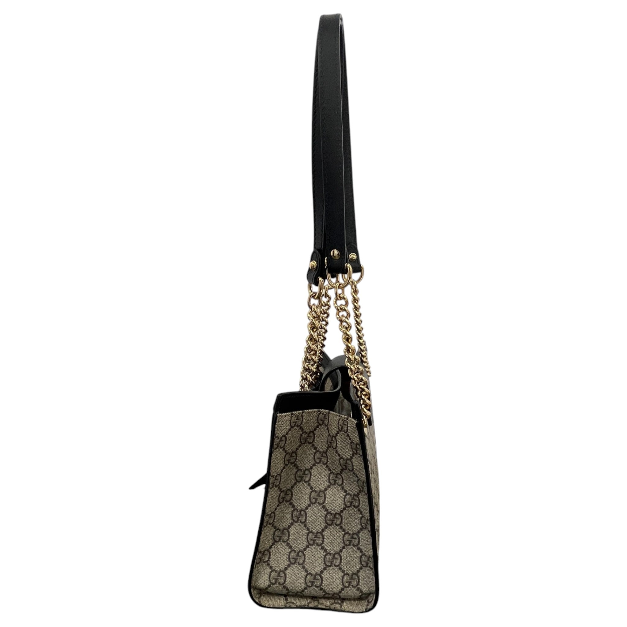 Women's Gg Supreme Padlock Bag Beige