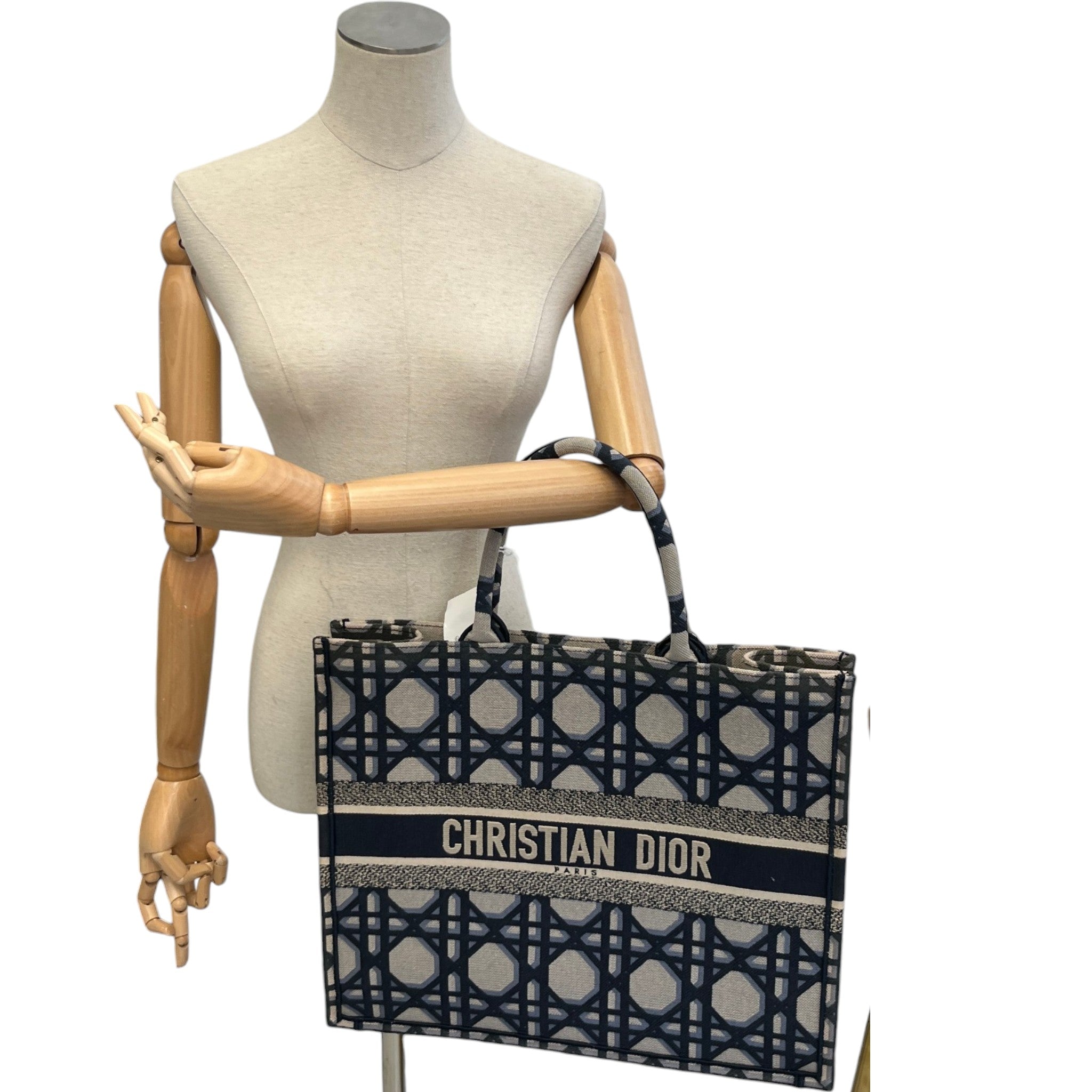 Women's Book Tote Bag Navy
