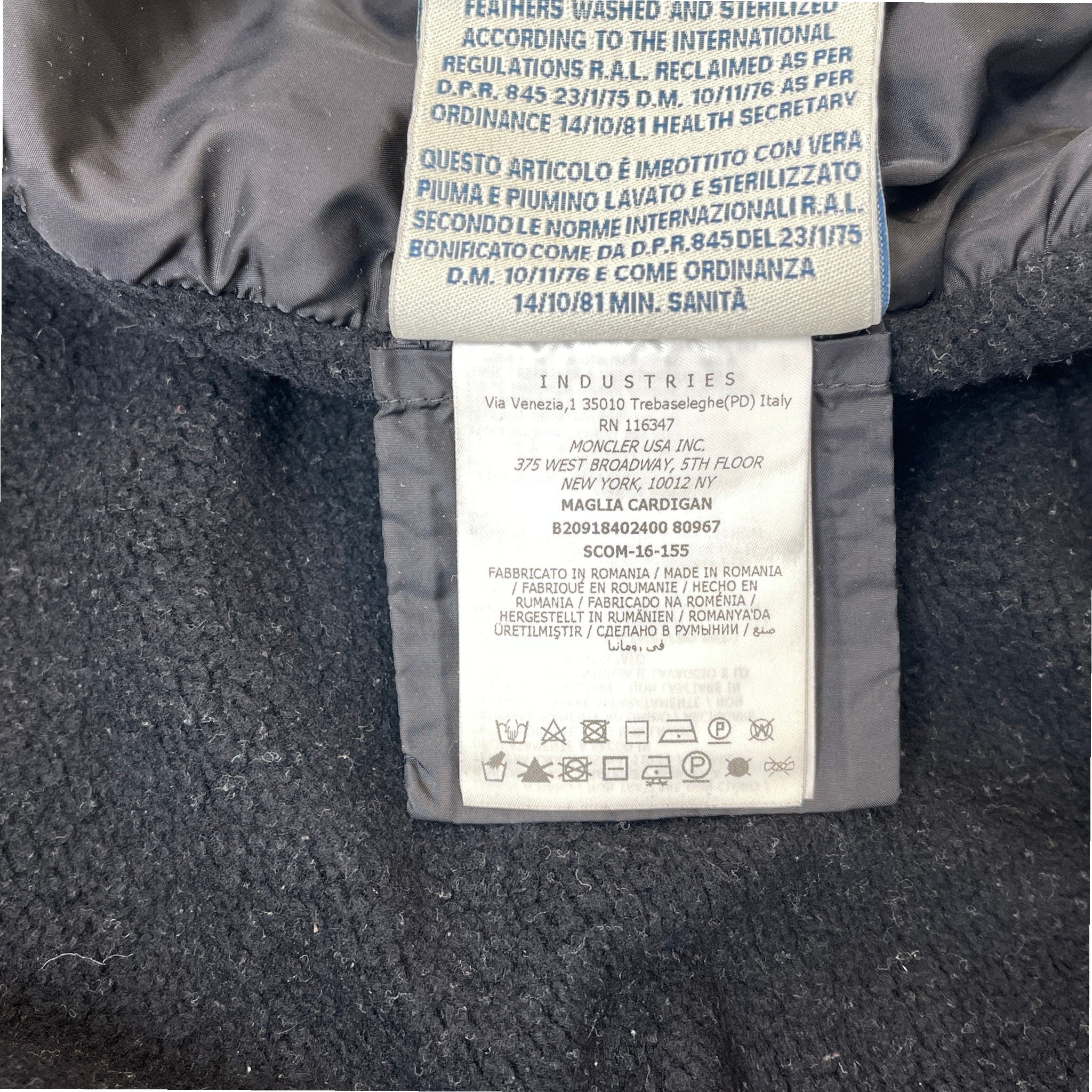 Women's Maglia Cardigan Jacket Black Size M