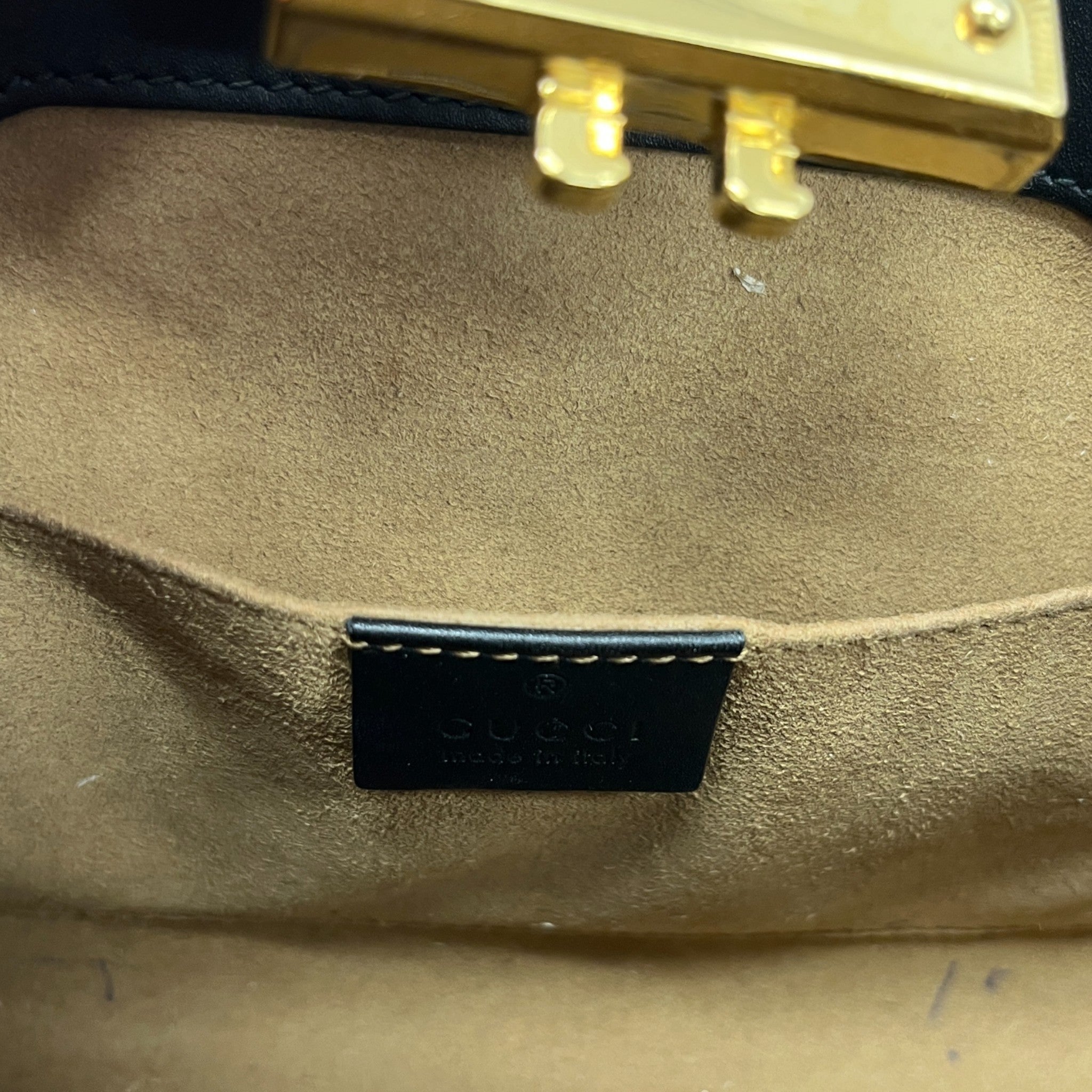 Women's Gg Supreme Padlock Bag Beige