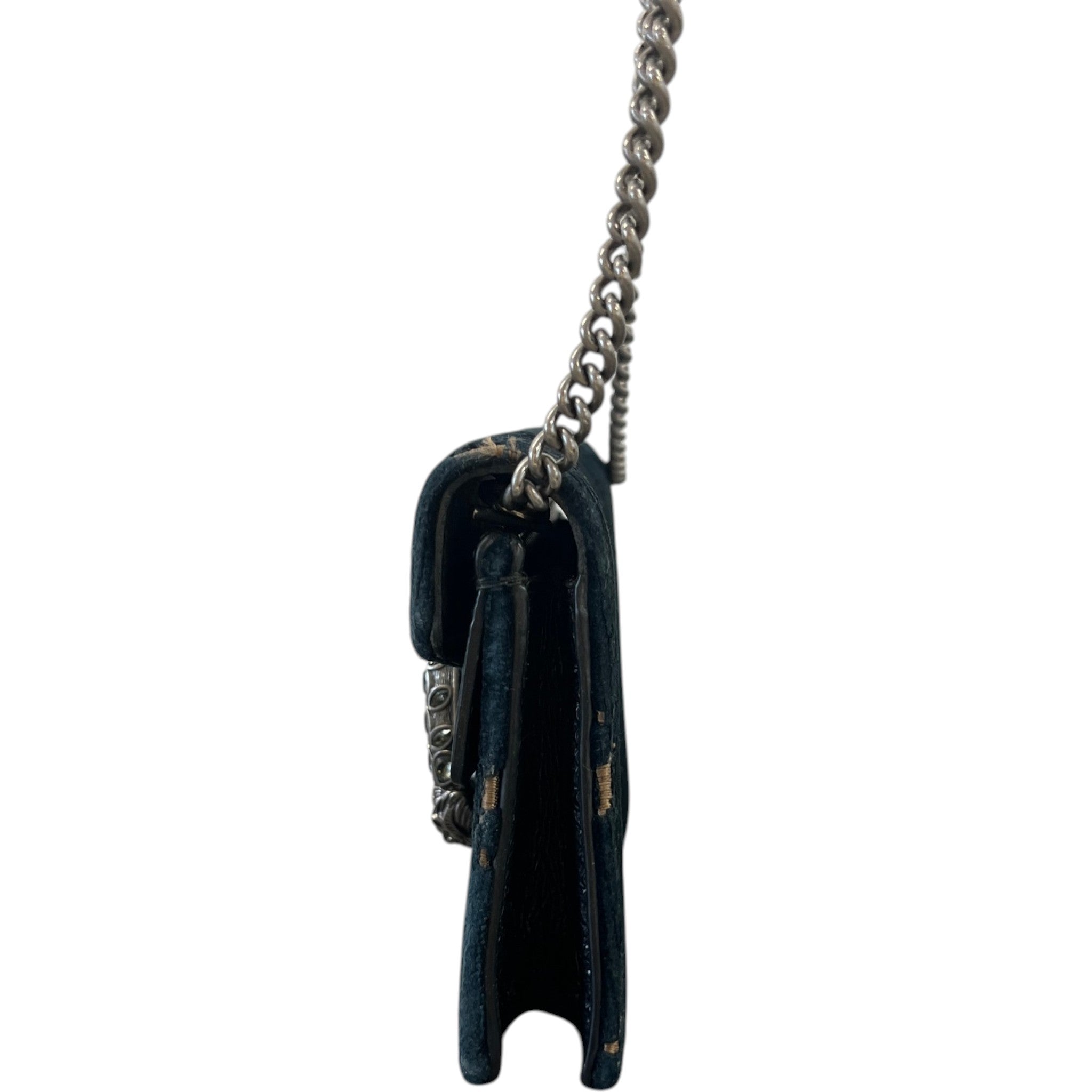 Women's Gg Supreme Dionysus Super Mini Handbag Navy