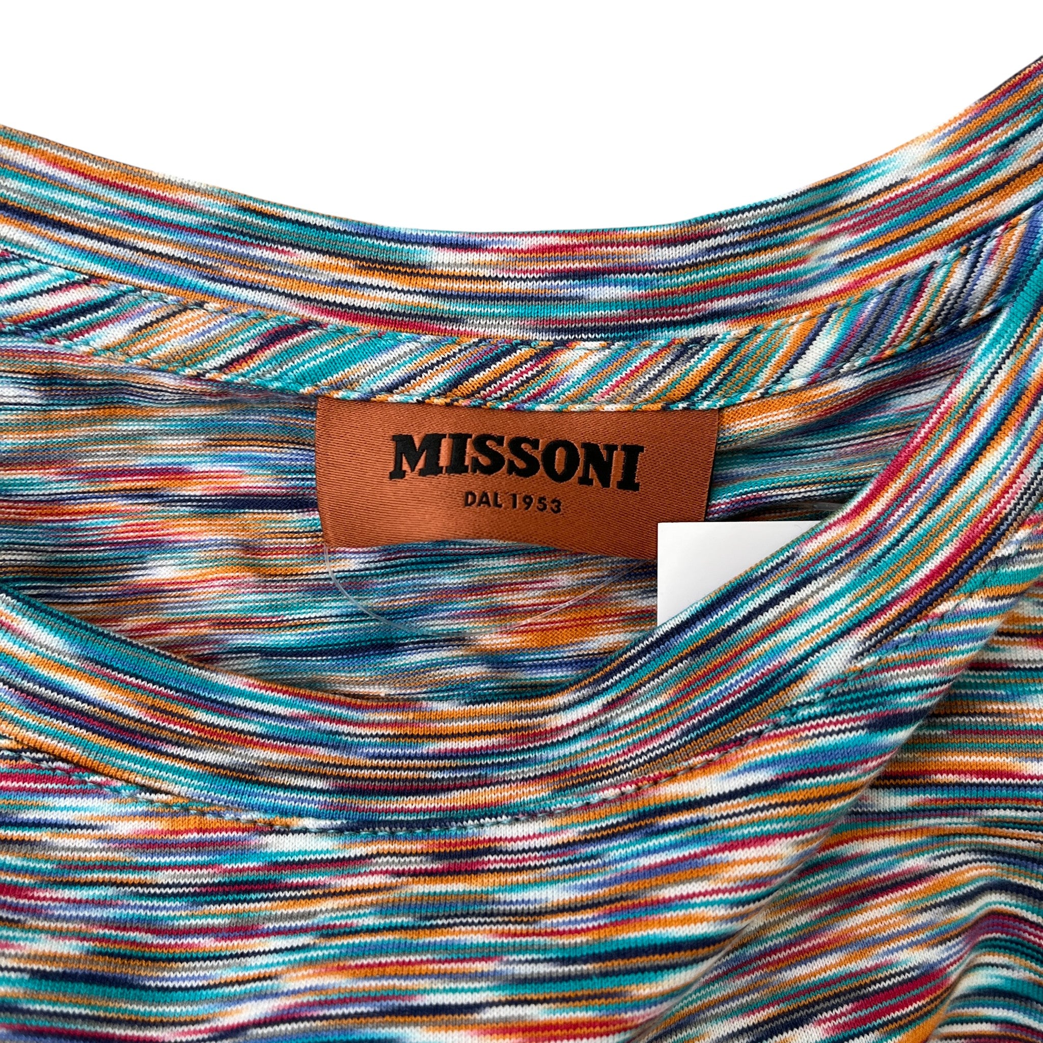 Men's Space Dye T-Shirt Multi-Coloured Size L