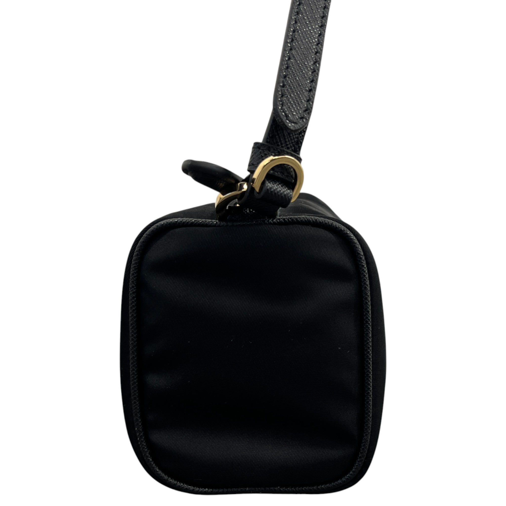 Women's Plaque Logo Handbag Black