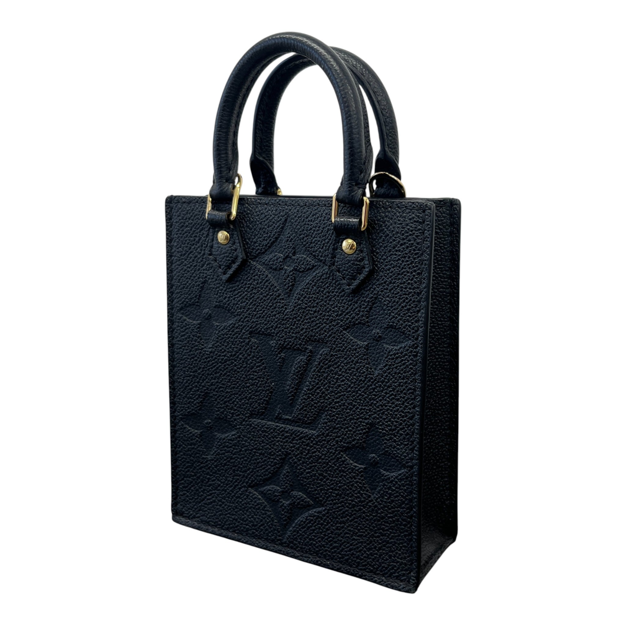 Women's Monogram Petit Sac Plat Bag Black