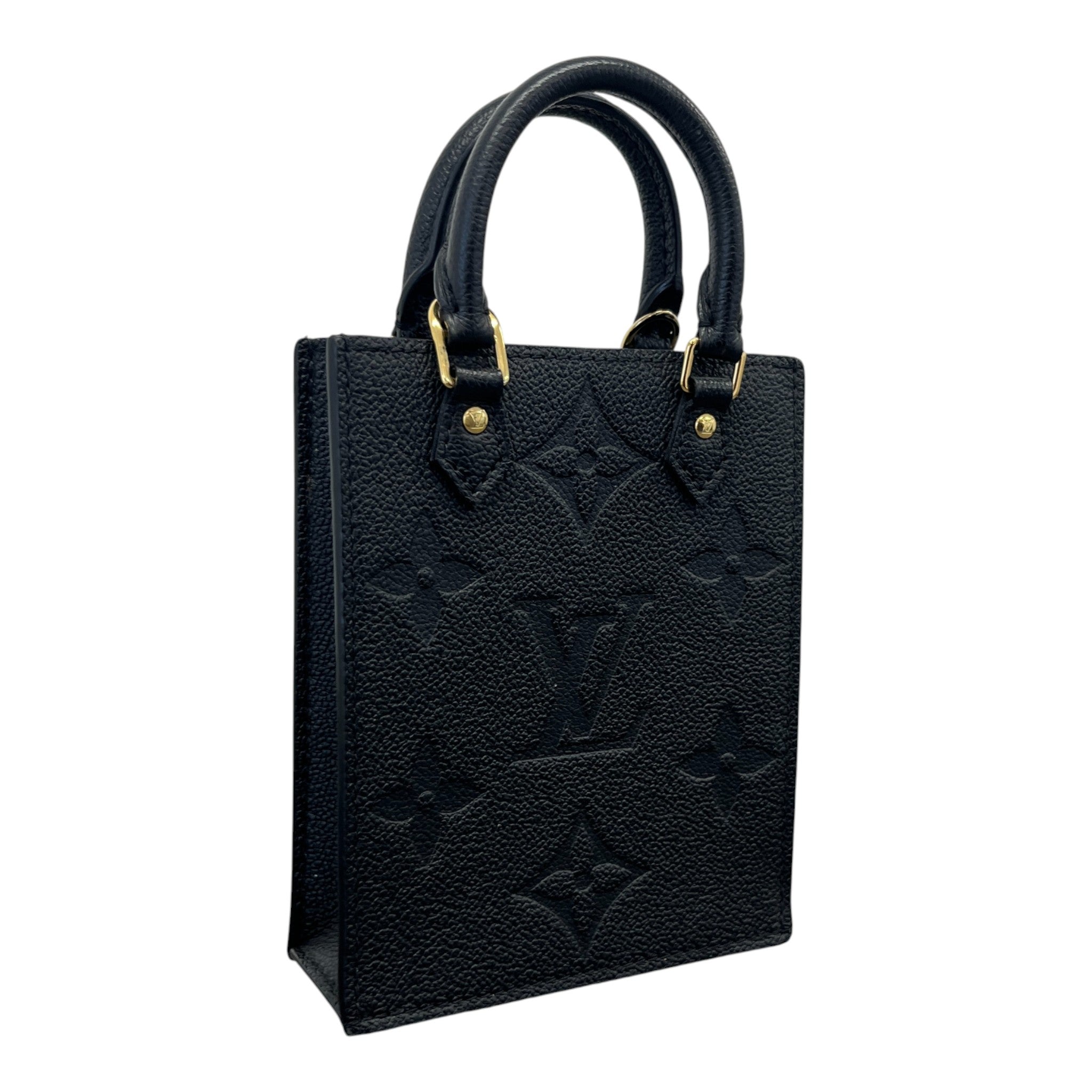 Women's Monogram Petit Sac Plat Bag Black