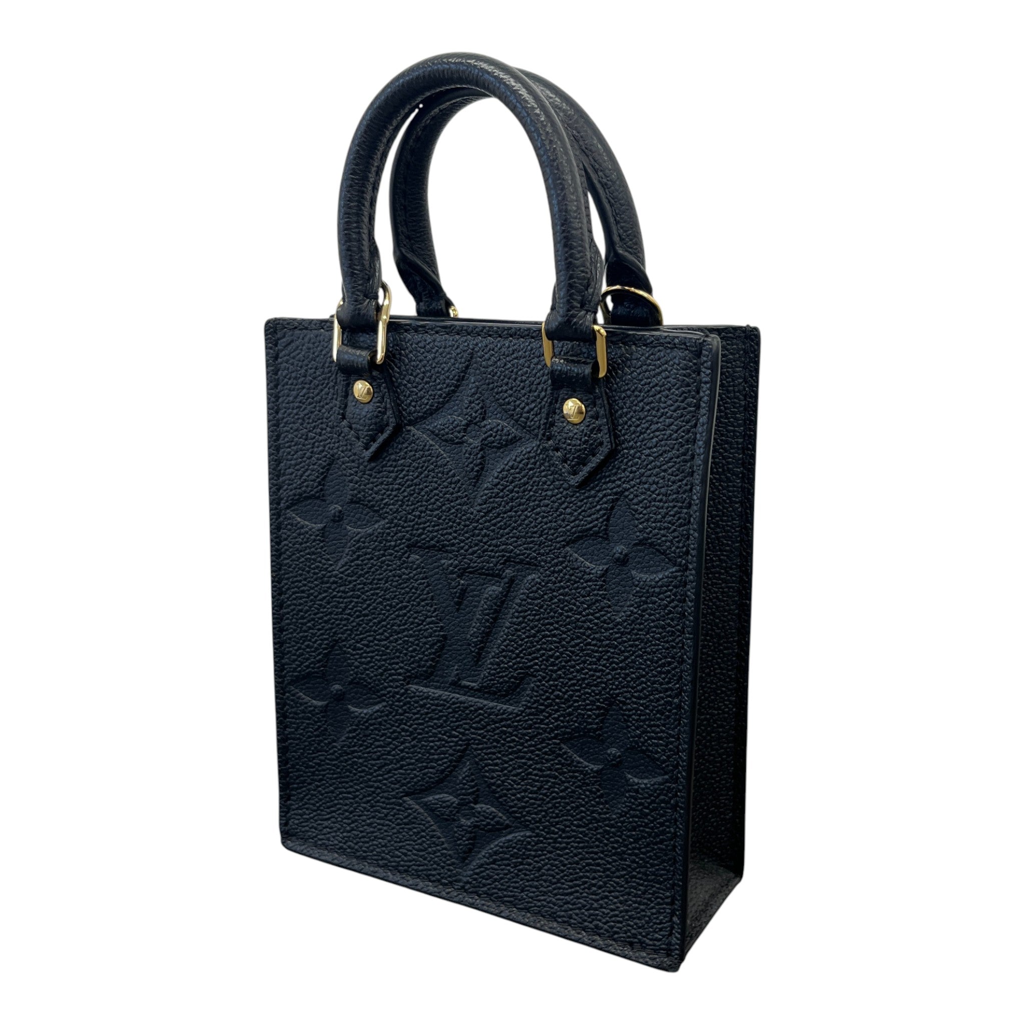 Women's Monogram Petit Sac Plat Bag Black