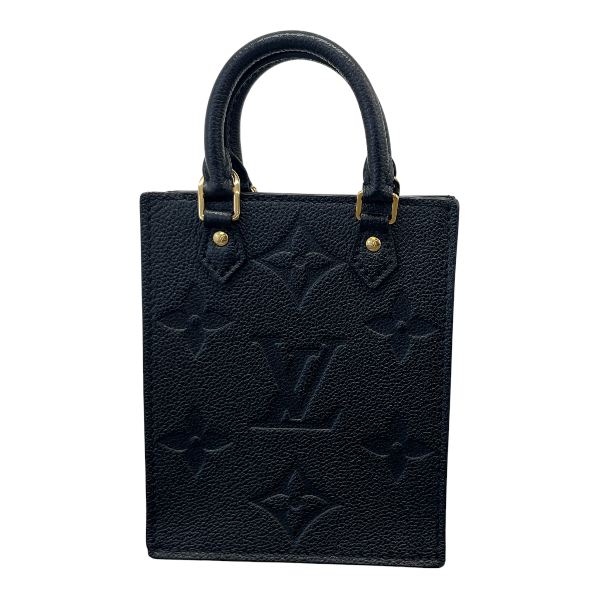 Women's Monogram Petit Sac Plat Bag Black