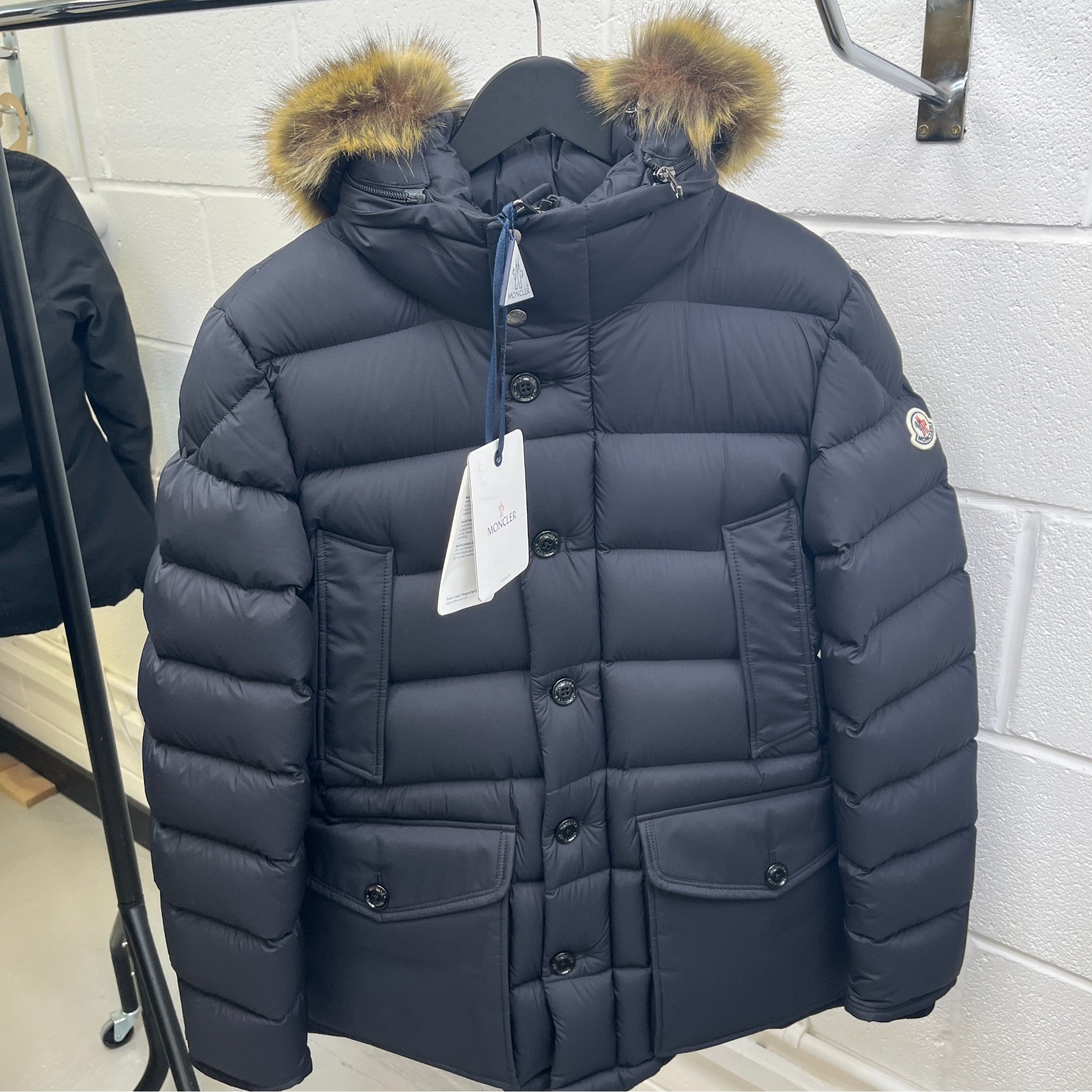 Men's Clunye Down Jacket Black Size 1 / S