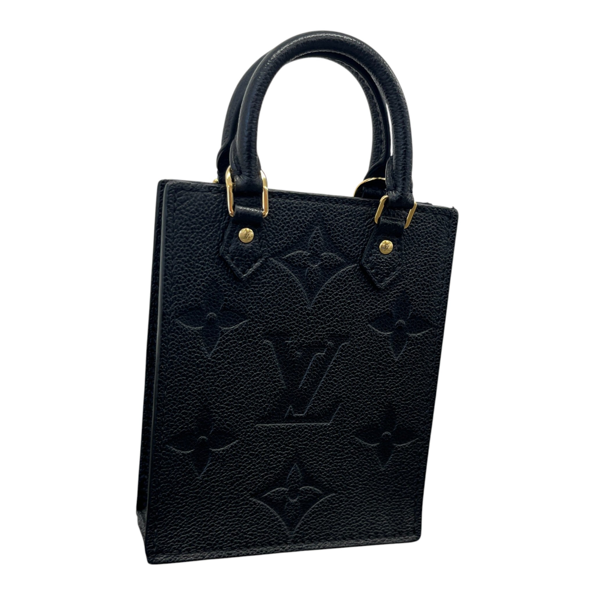 Women's Monogram Petit Sac Plat Bag Black