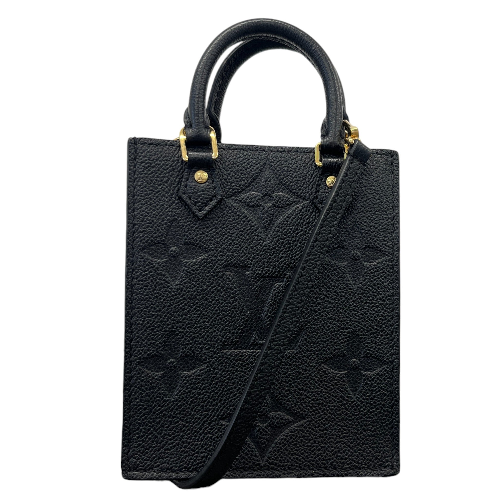 Women's Monogram Petit Sac Plat Bag Black