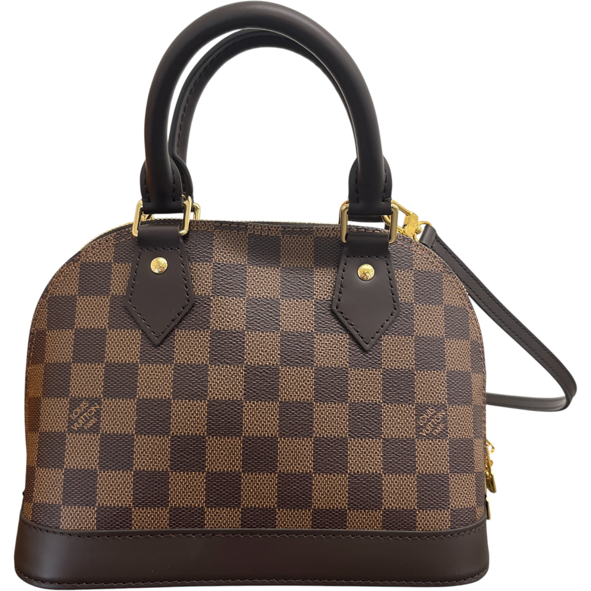 Women's Damier Ebene Alma Bb Handbag Brown