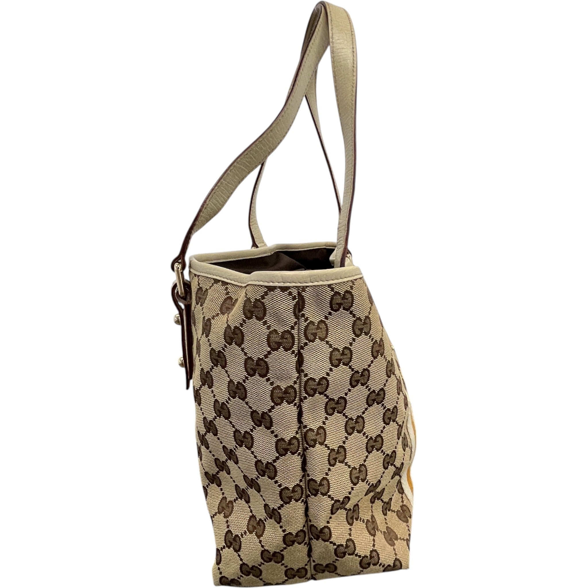 Women's Gg Canvas Jolicoeur Tote Bag Beige