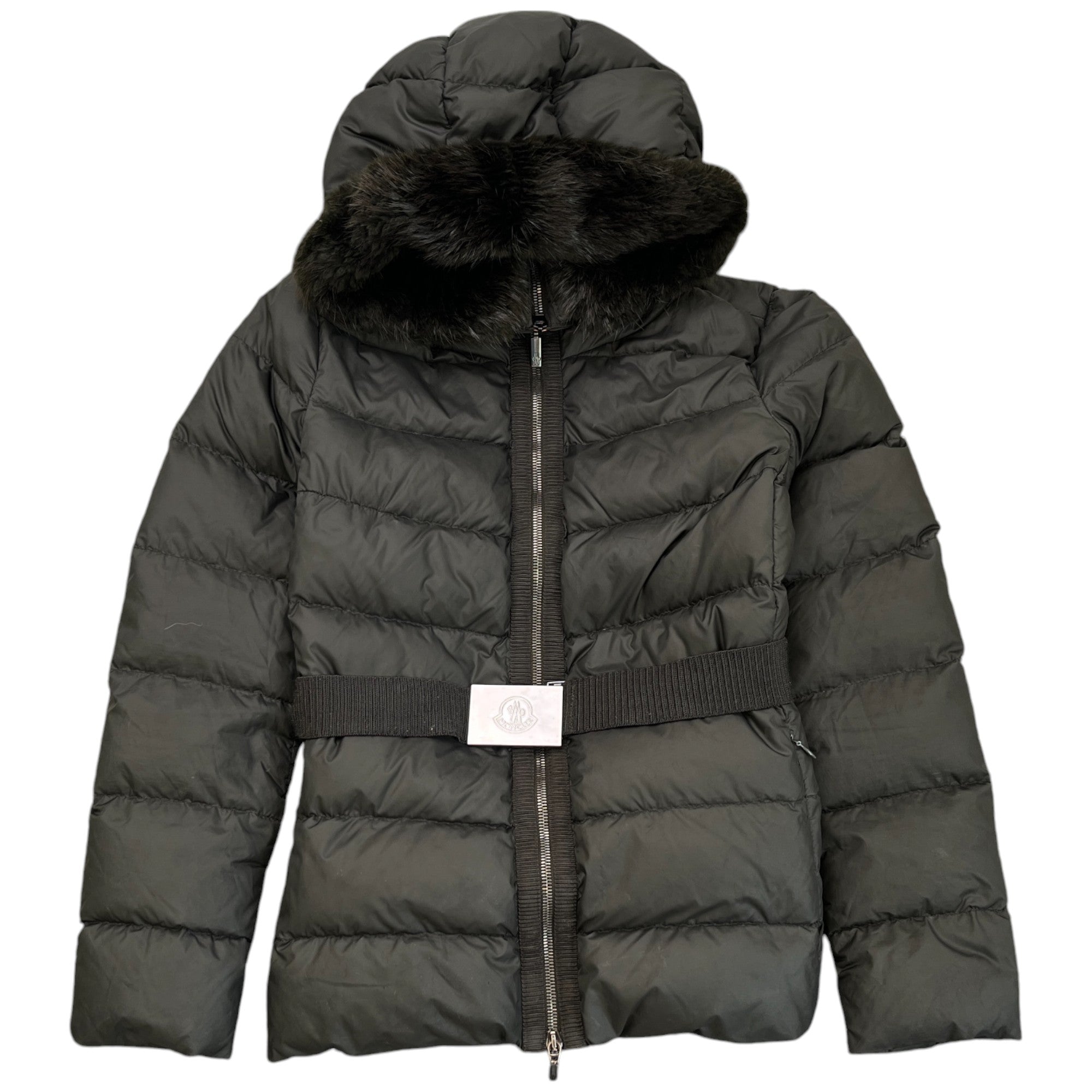 Women's Fabreges Down Jacket Green Size Size 00 / XXS