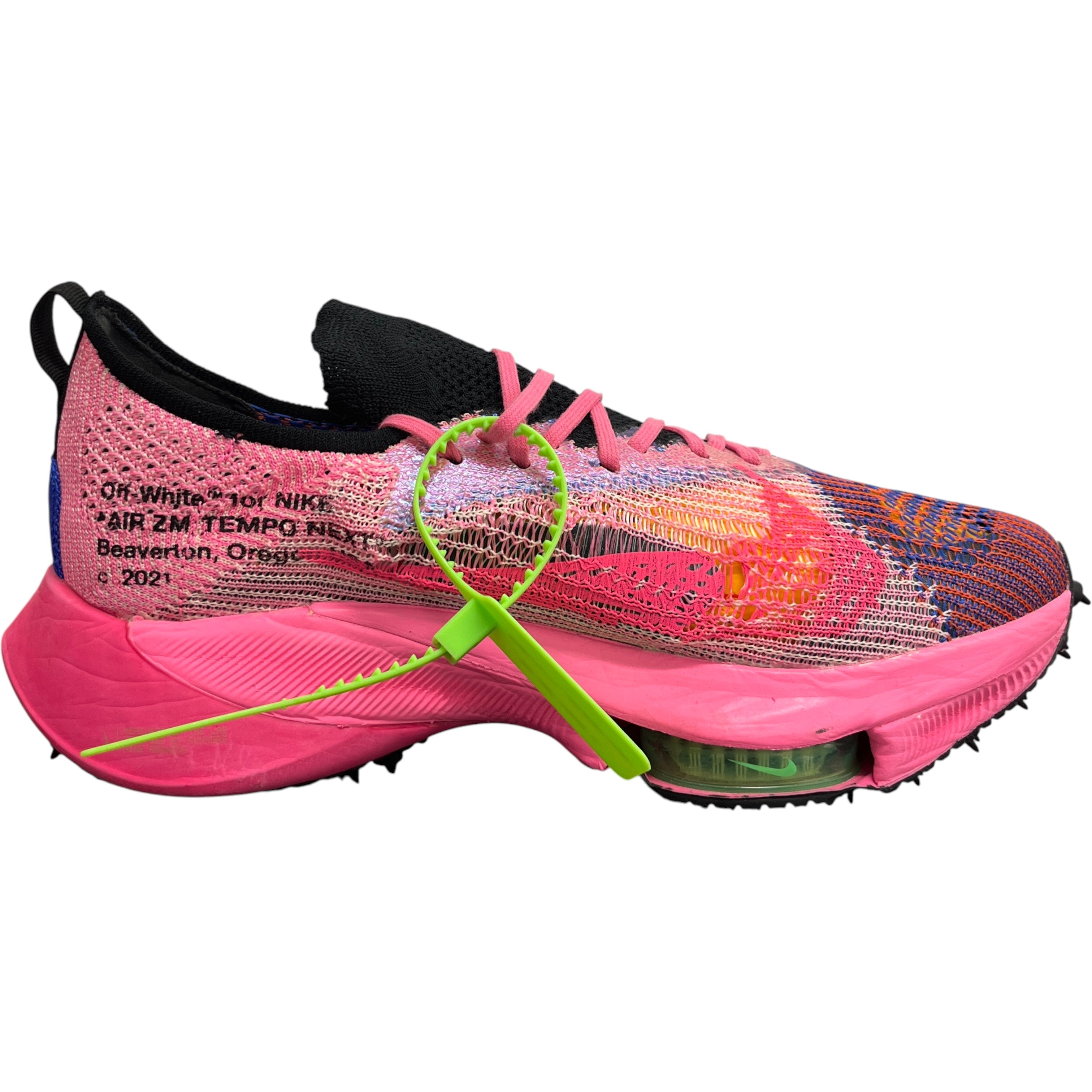 Men's X Nike Air Zoom Tempo Next% Low Trainers Pink Size EU 44 / UK 10