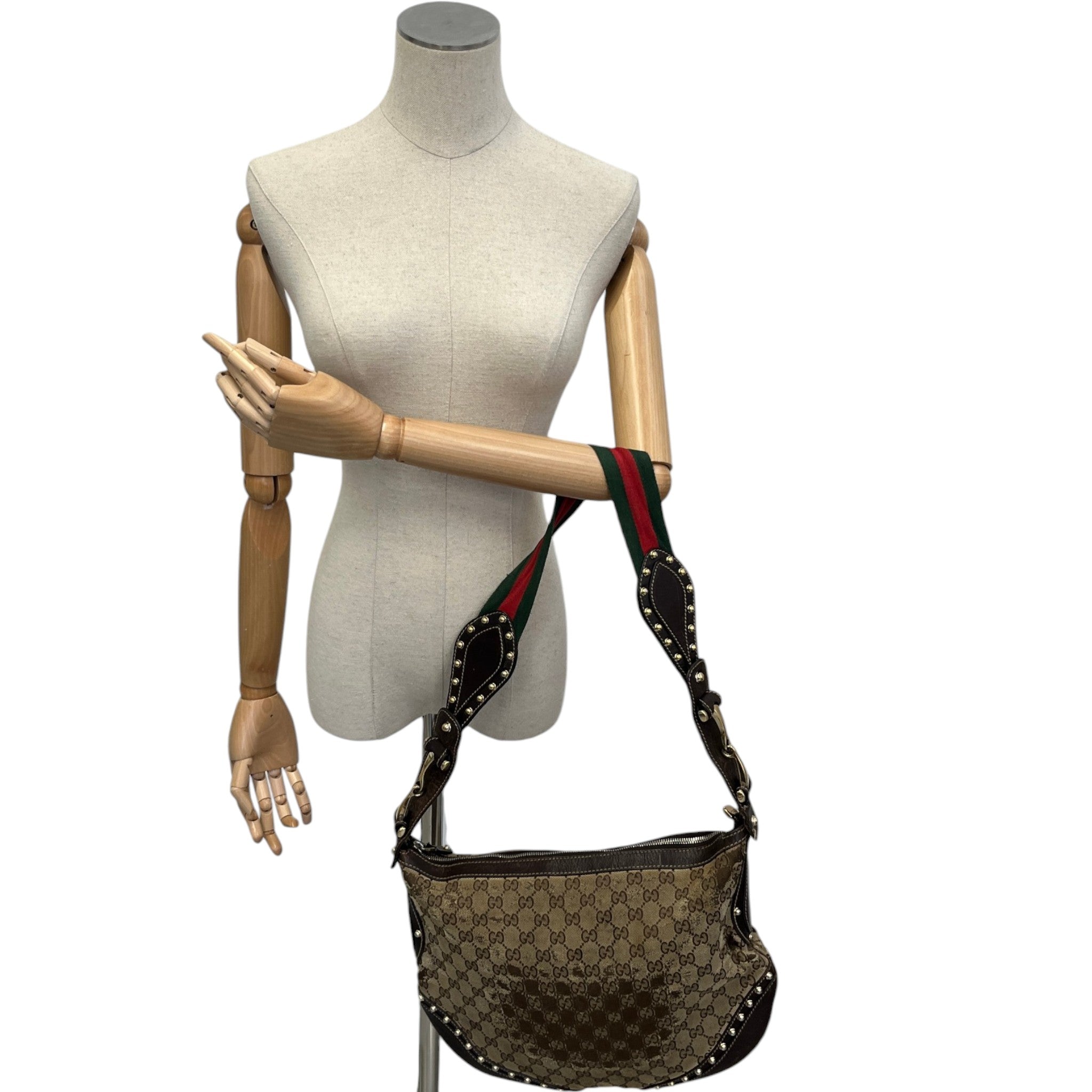 Women's Gg Supreme Pelham Hobo Bag Beige