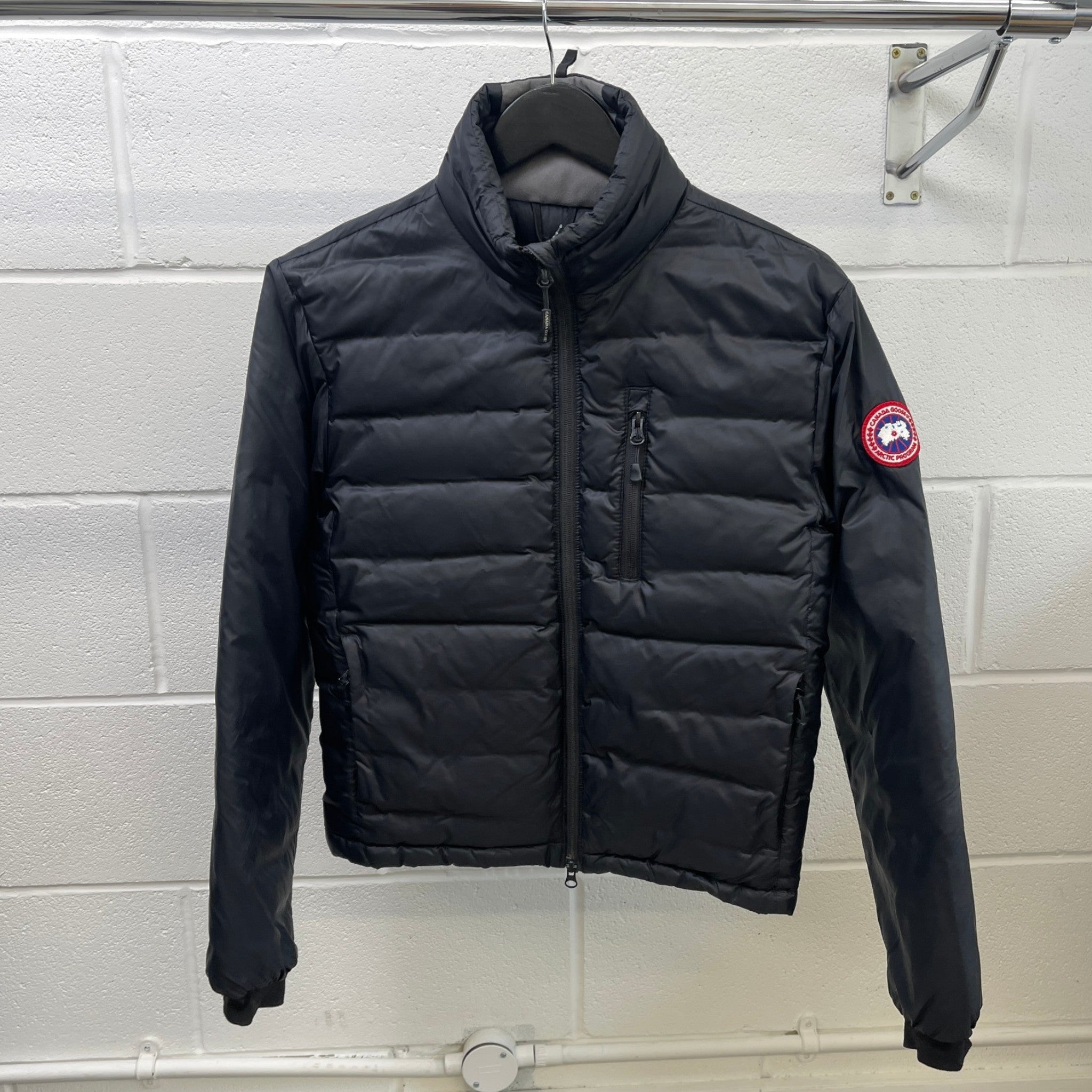 Men's Lodge Down Jacket Black Size XS