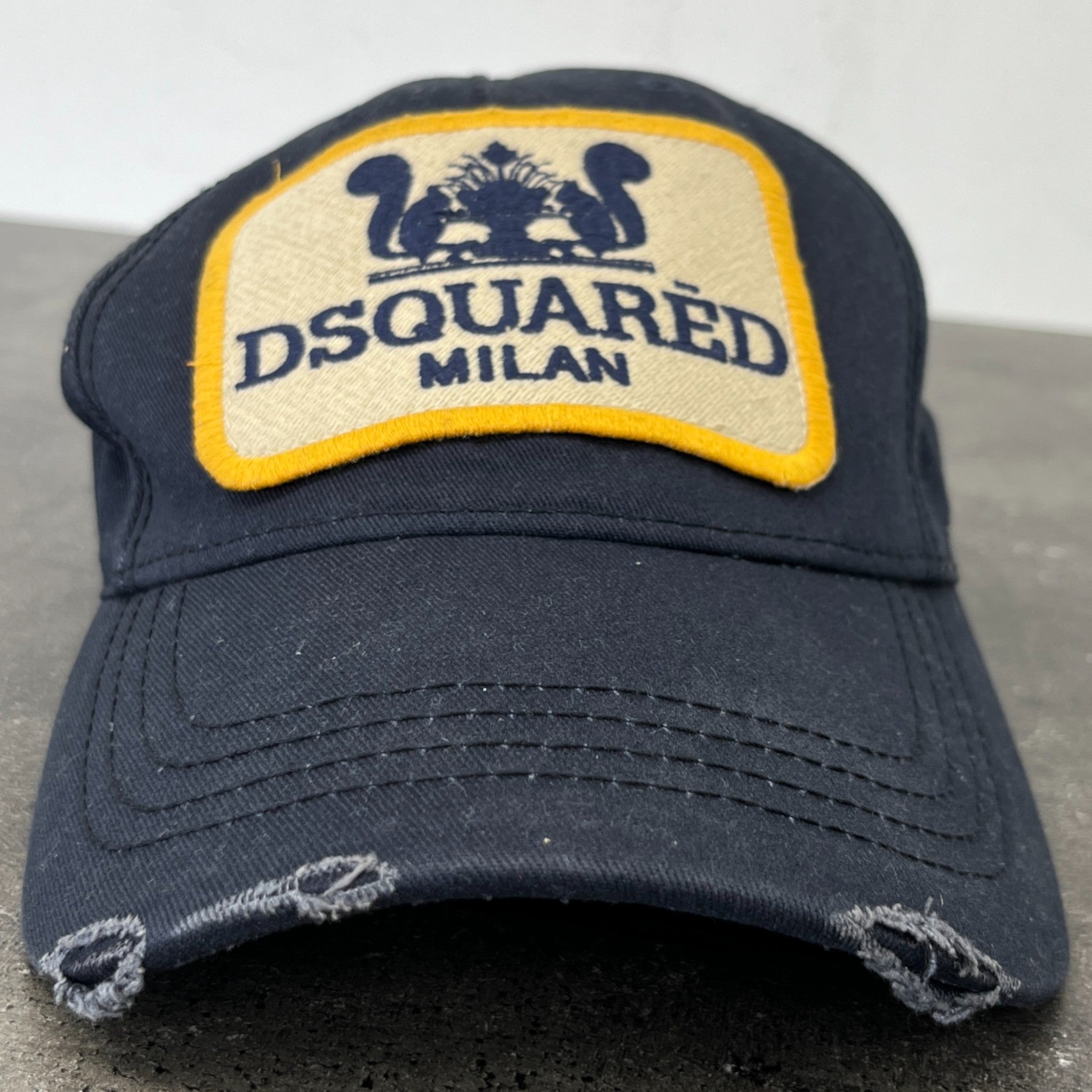 Men's Embroidered Logo Hat Navy