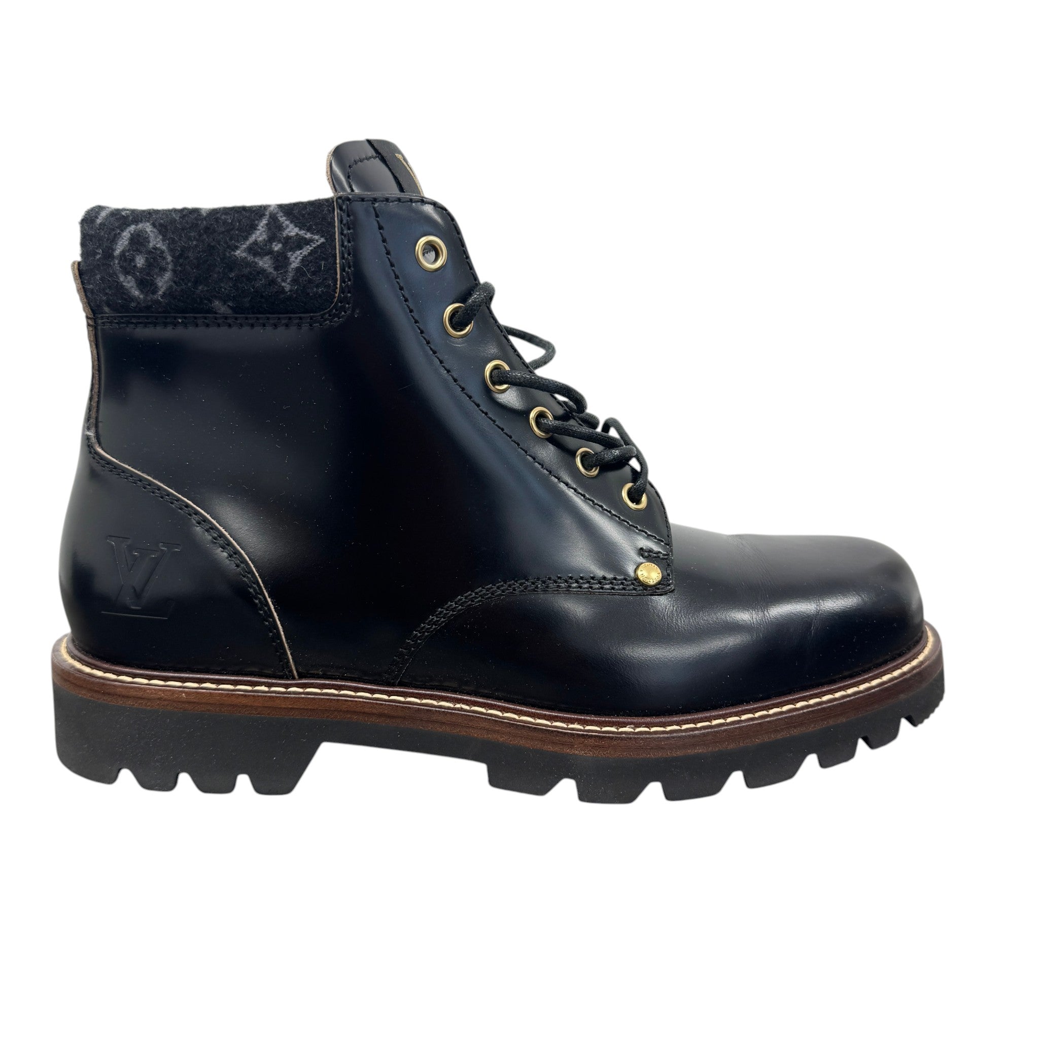 Men's Martin Boots Black Size EU 41.5 / UK 7.5