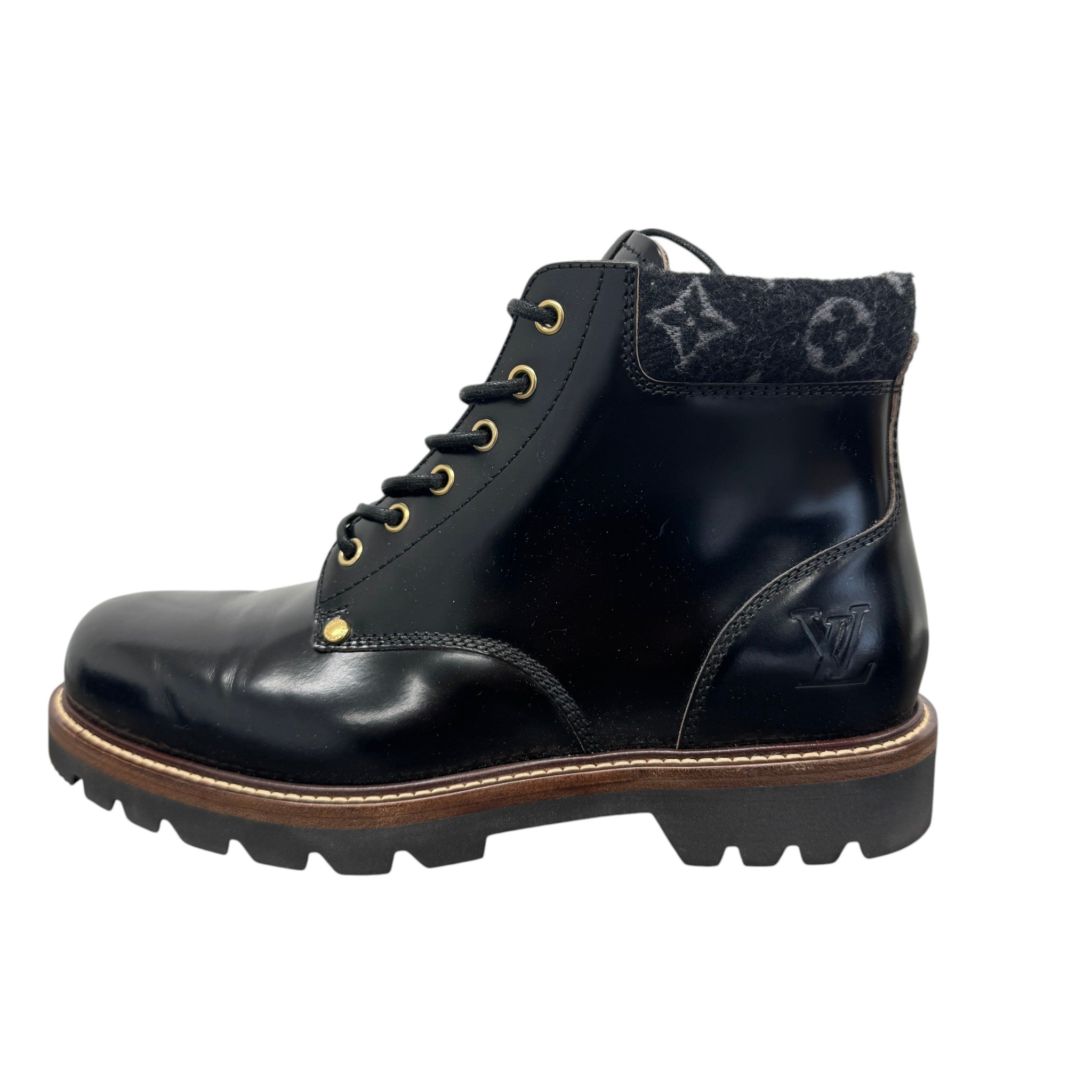 Men's Martin Boots Black Size EU 41.5 / UK 7.5