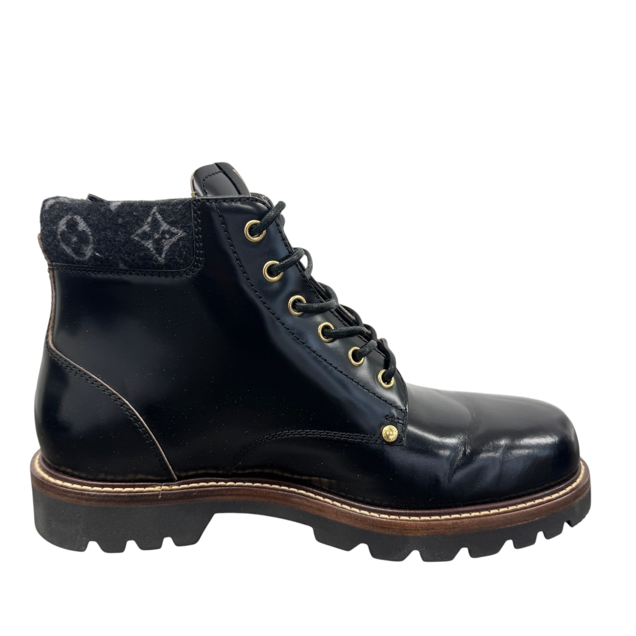 Men's Martin Boots Black Size EU 41.5 / UK 7.5