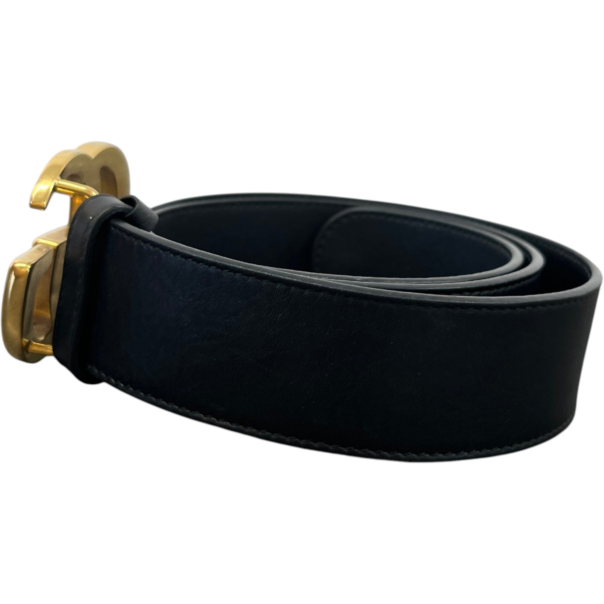 Women's Gg Marmont Belt Black Size 85CM / UK 10