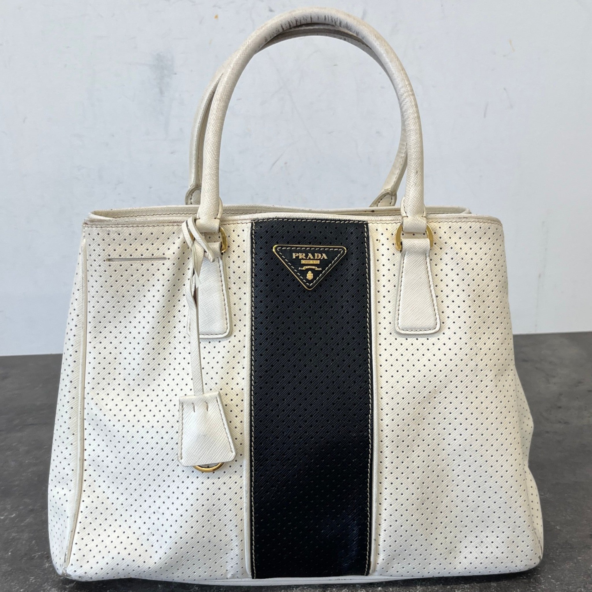 Women's Gardeners Tote Handbag White