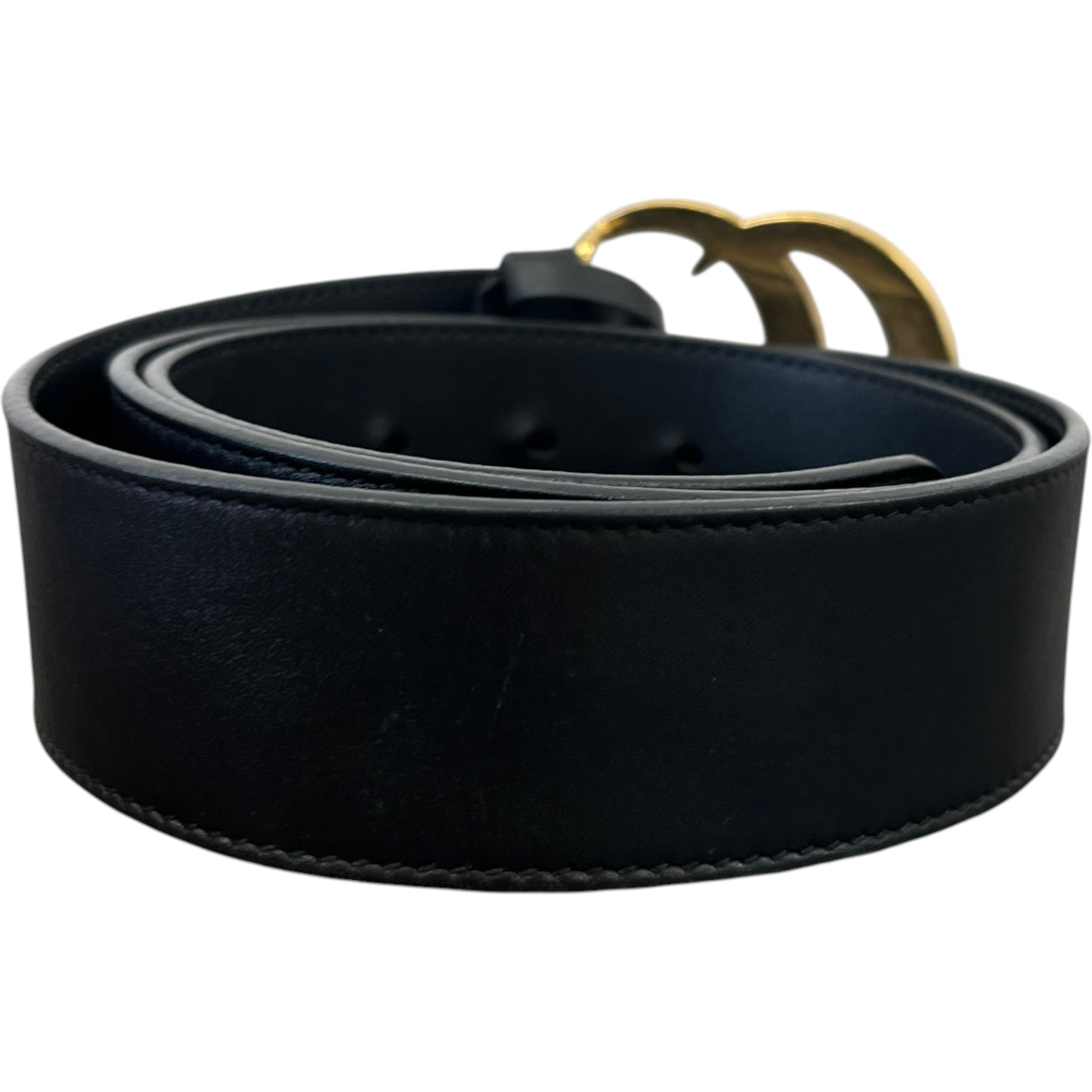 Women's Gg Marmont Belt Black Size 85CM / UK 10