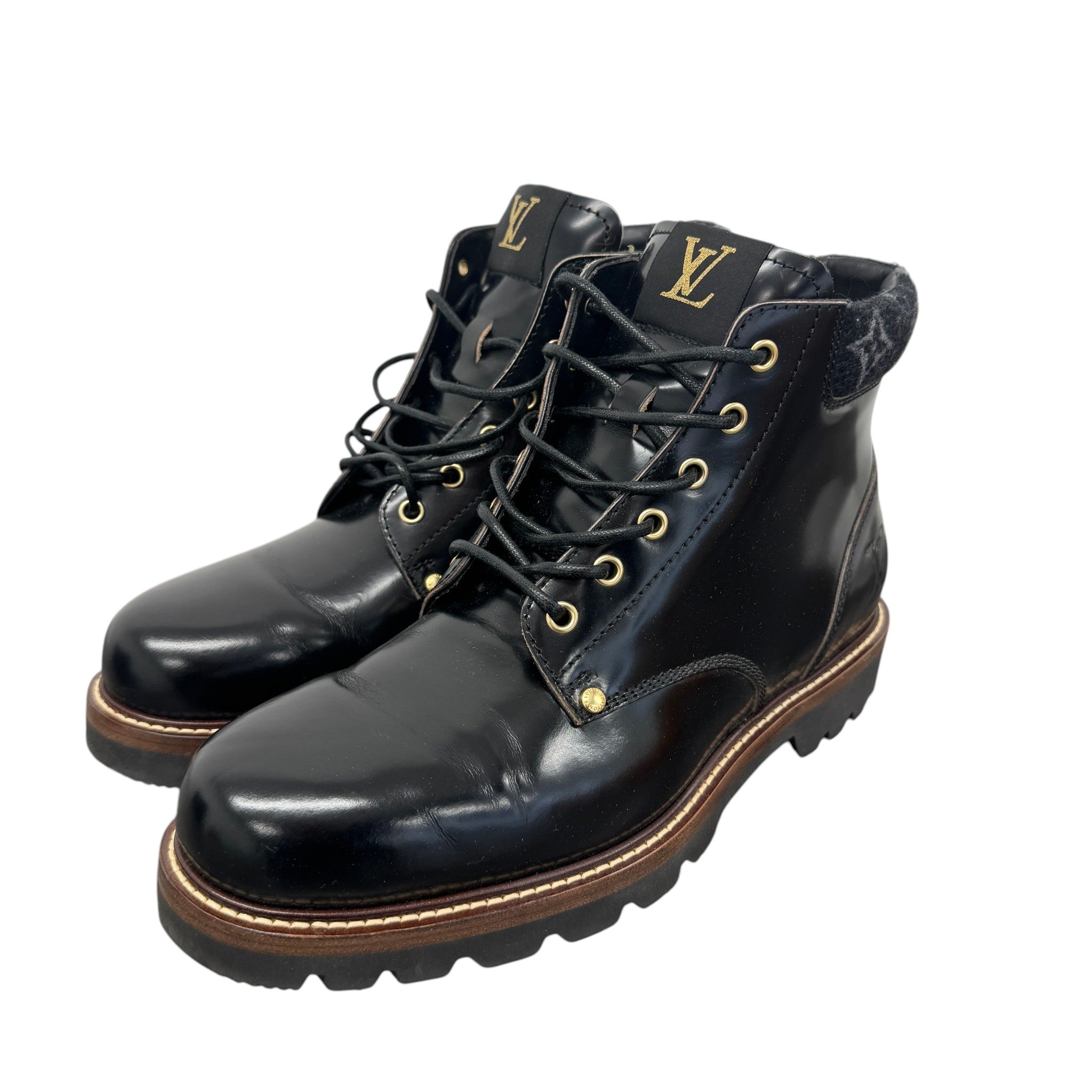 Men's Martin Boots Black Size EU 41.5 / UK 7.5