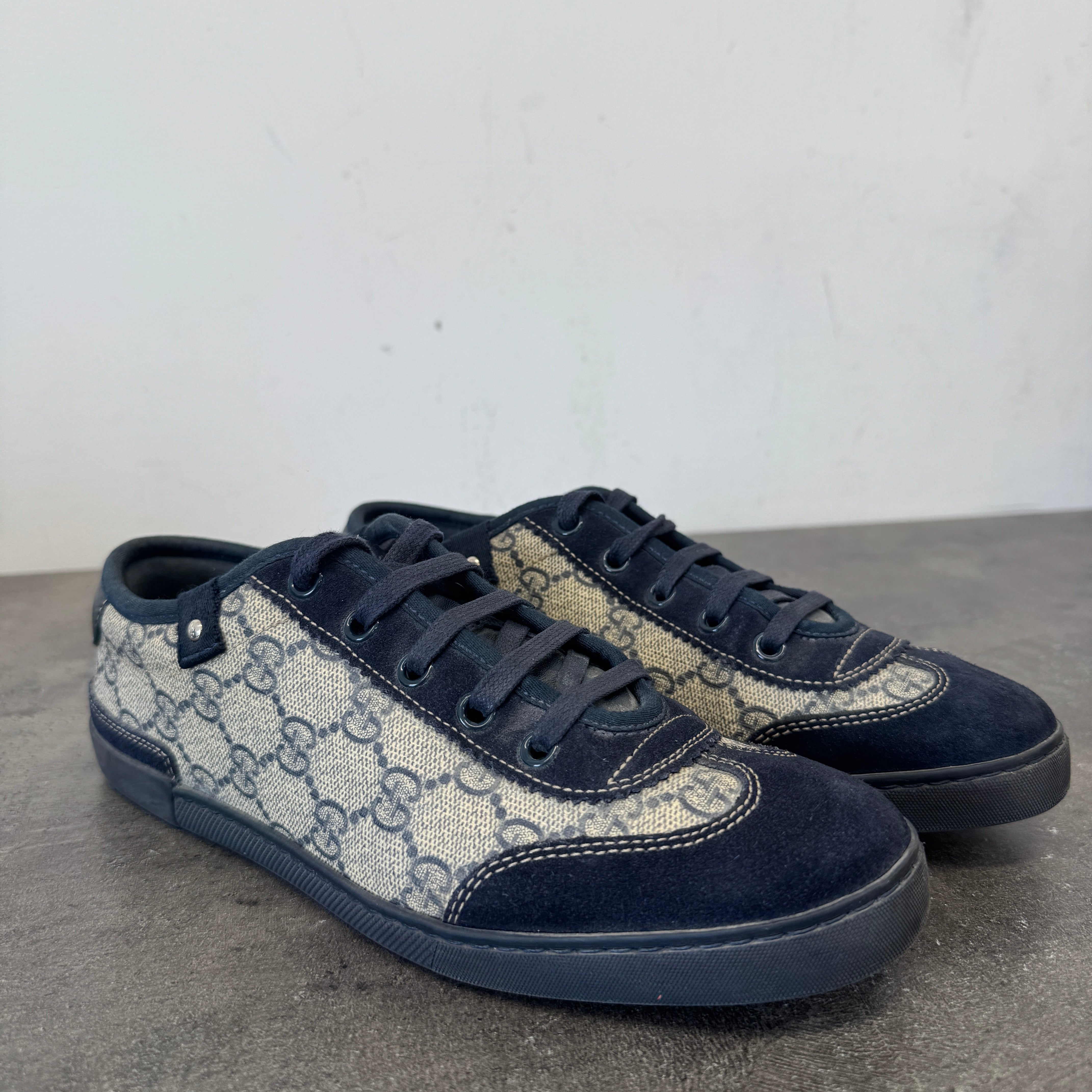 Women's Gg Supreme Low Trainers Navy Size EU 36 / UK 3