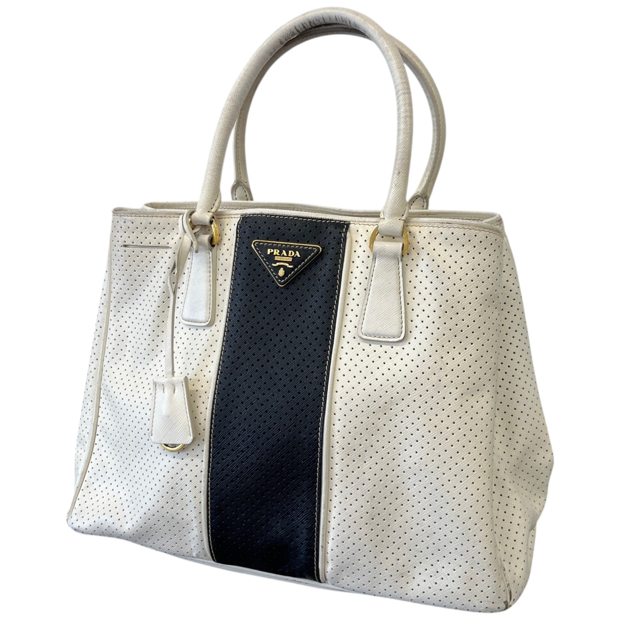 Women's Gardeners Tote Handbag White