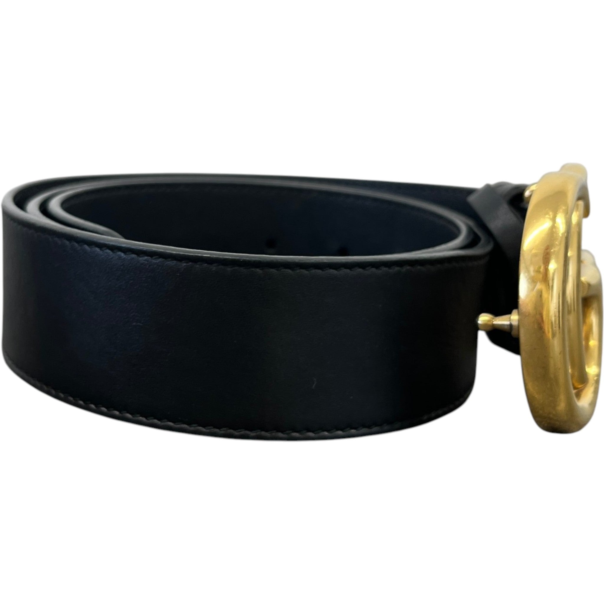 Women's Gg Marmont Belt Black Size 85CM / UK 10