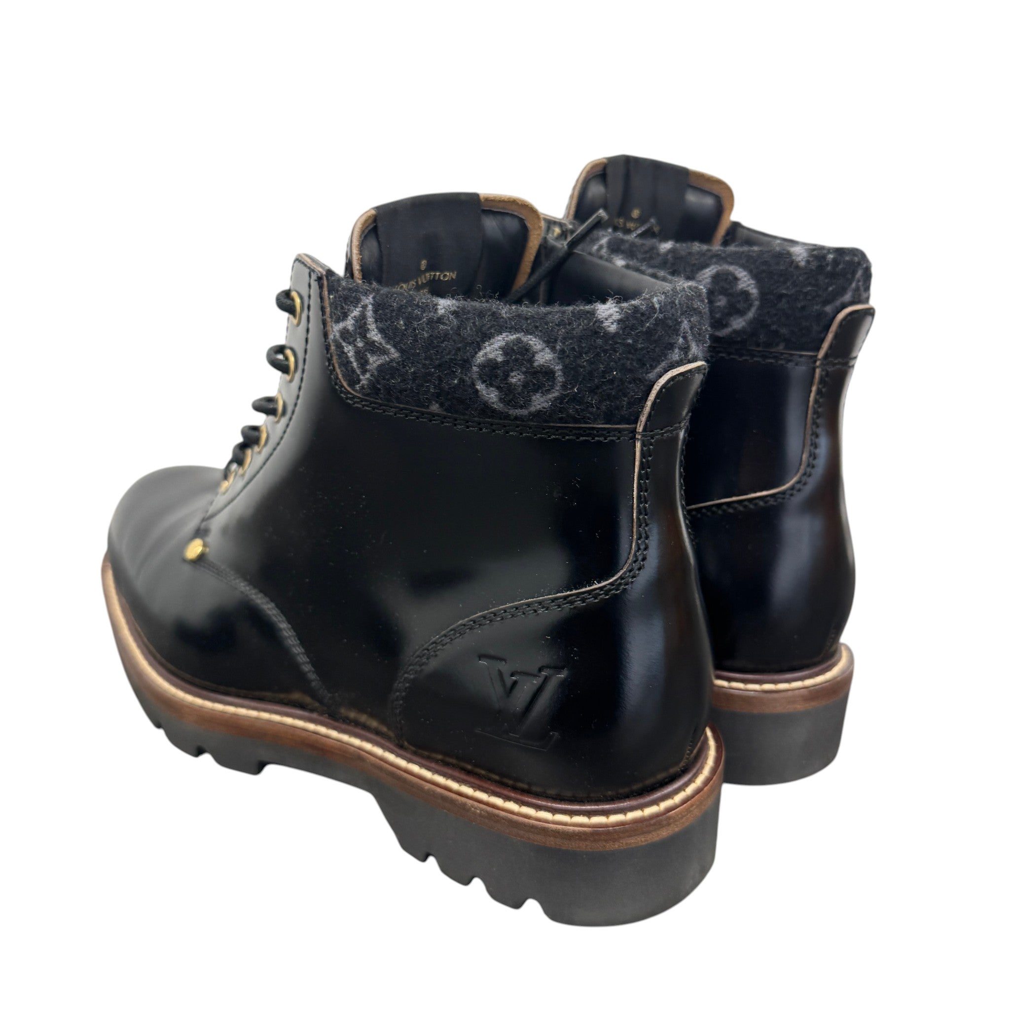 Men's Martin Boots Black Size EU 41.5 / UK 7.5