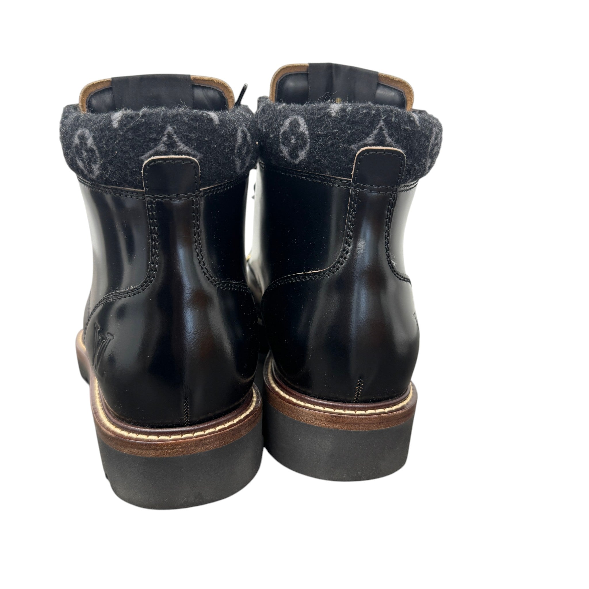 Men's Martin Boots Black Size EU 41.5 / UK 7.5