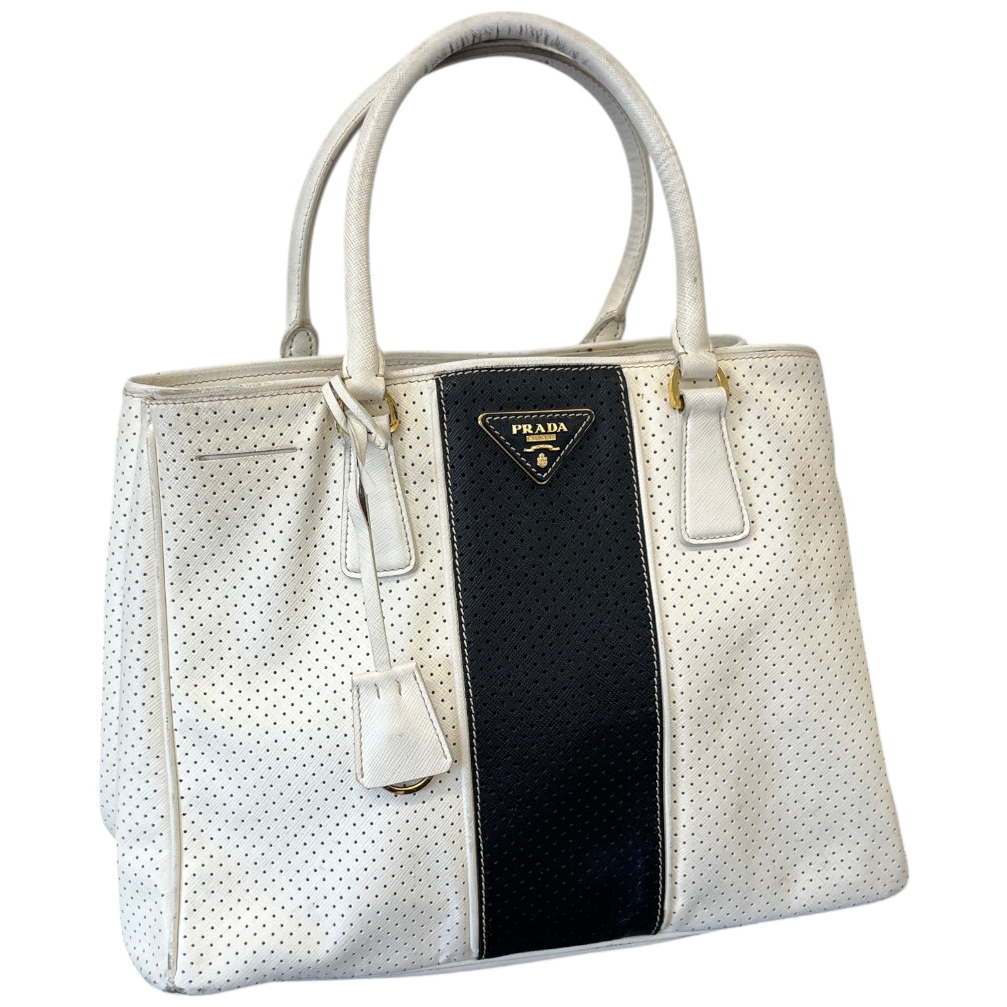 Women's Gardeners Tote Handbag White