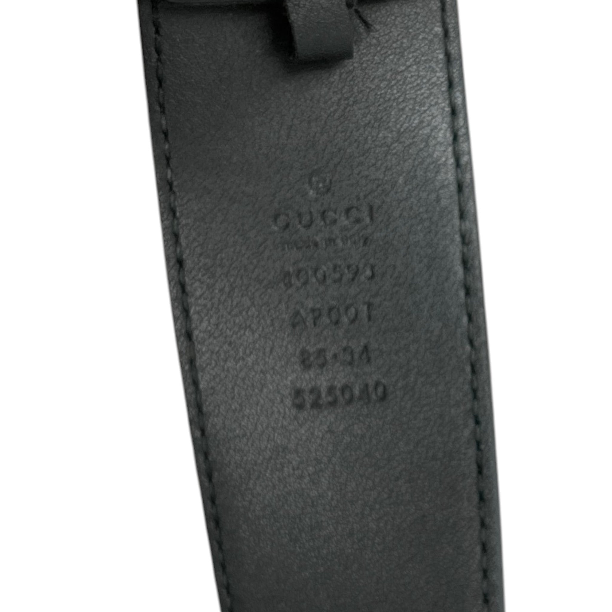 Women's Gg Marmont Belt Black Size 85CM / UK 10
