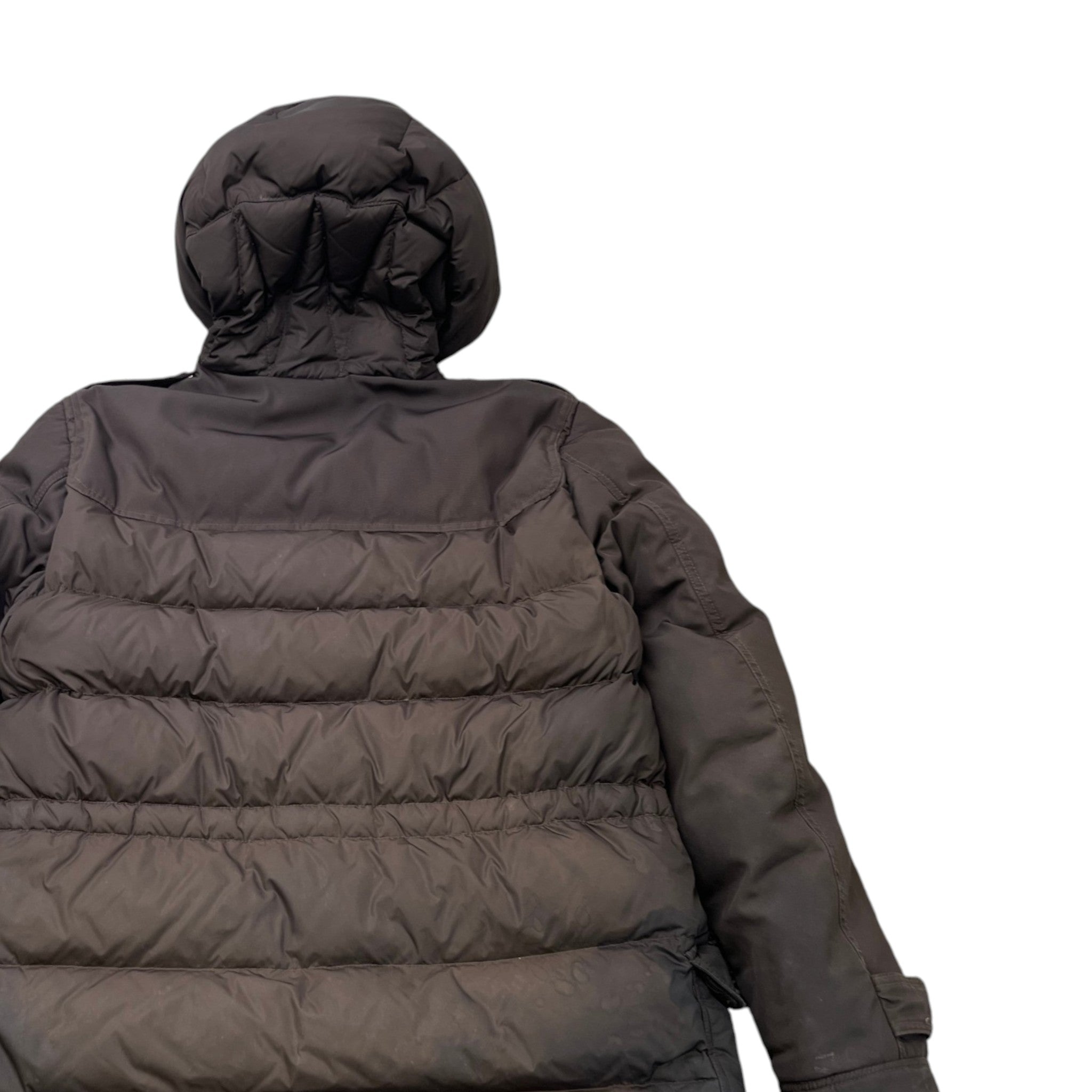 Men's Voiron Down Jacket Brown Size 4 / XL