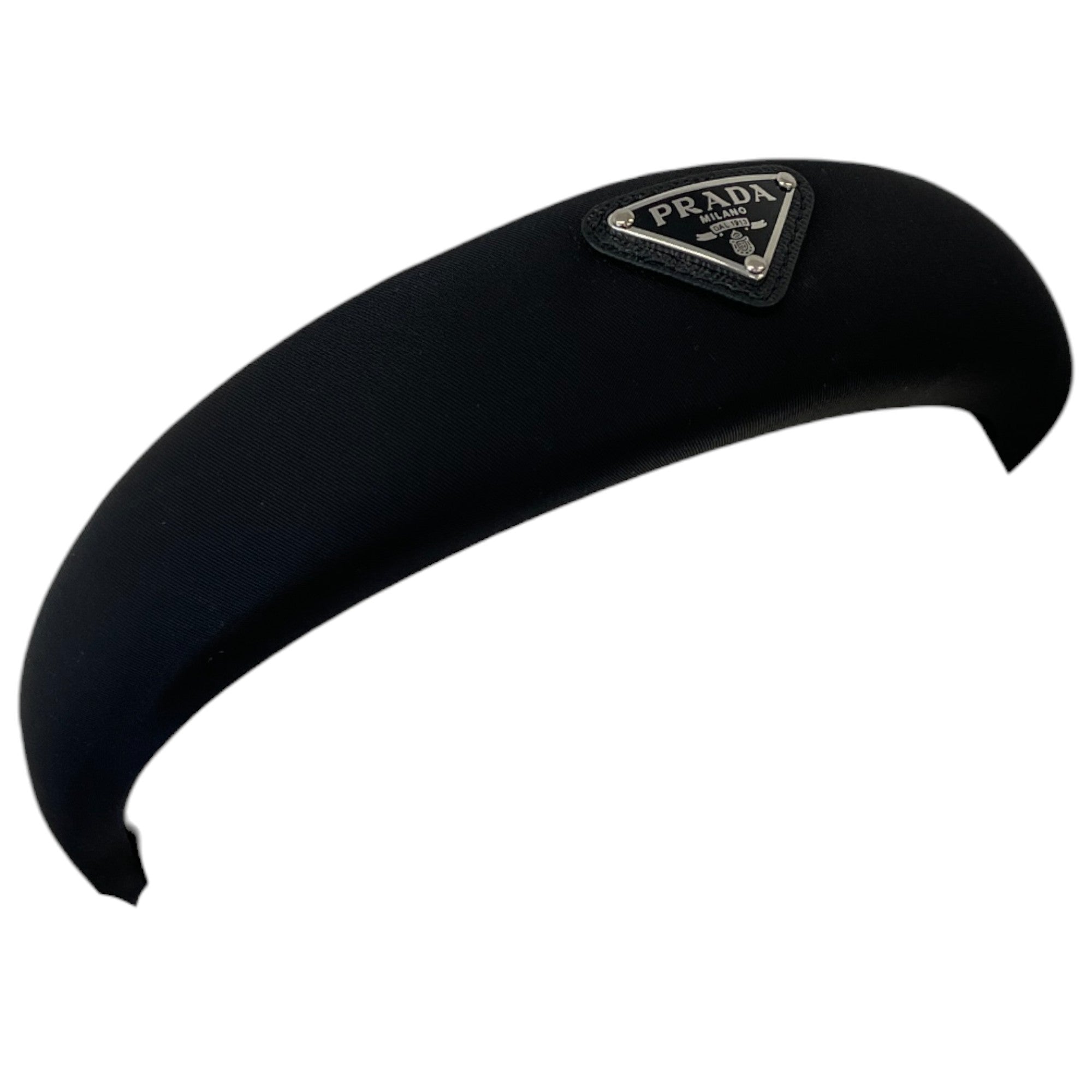 Women's Plaque Logo Head Band Black
