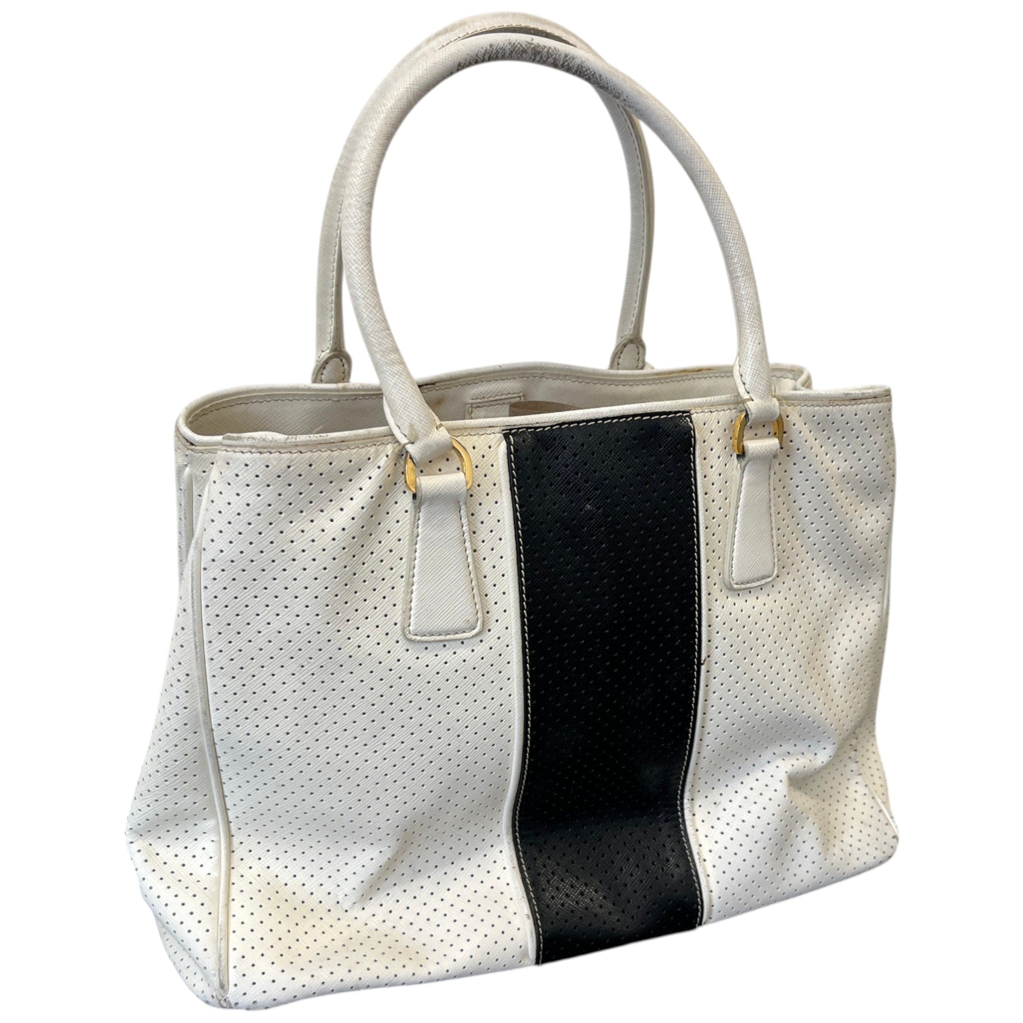 Women's Gardeners Tote Handbag White