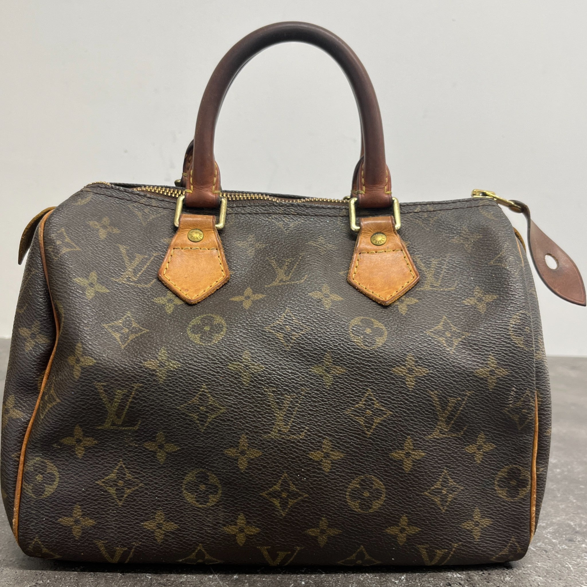 Men's Monogram Speedy 25 Bag Brown