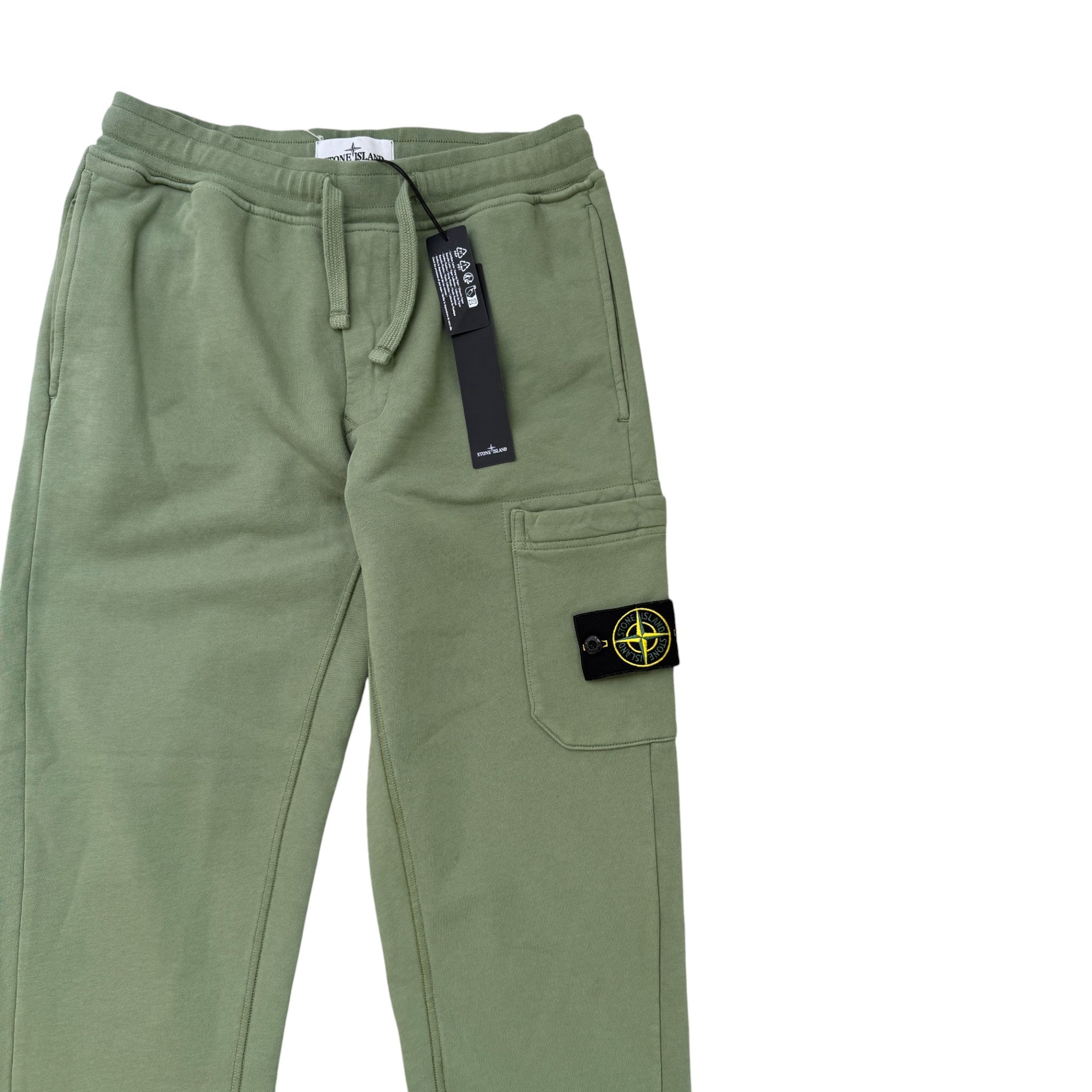 Men's Applique Logo Joggers Green Size S