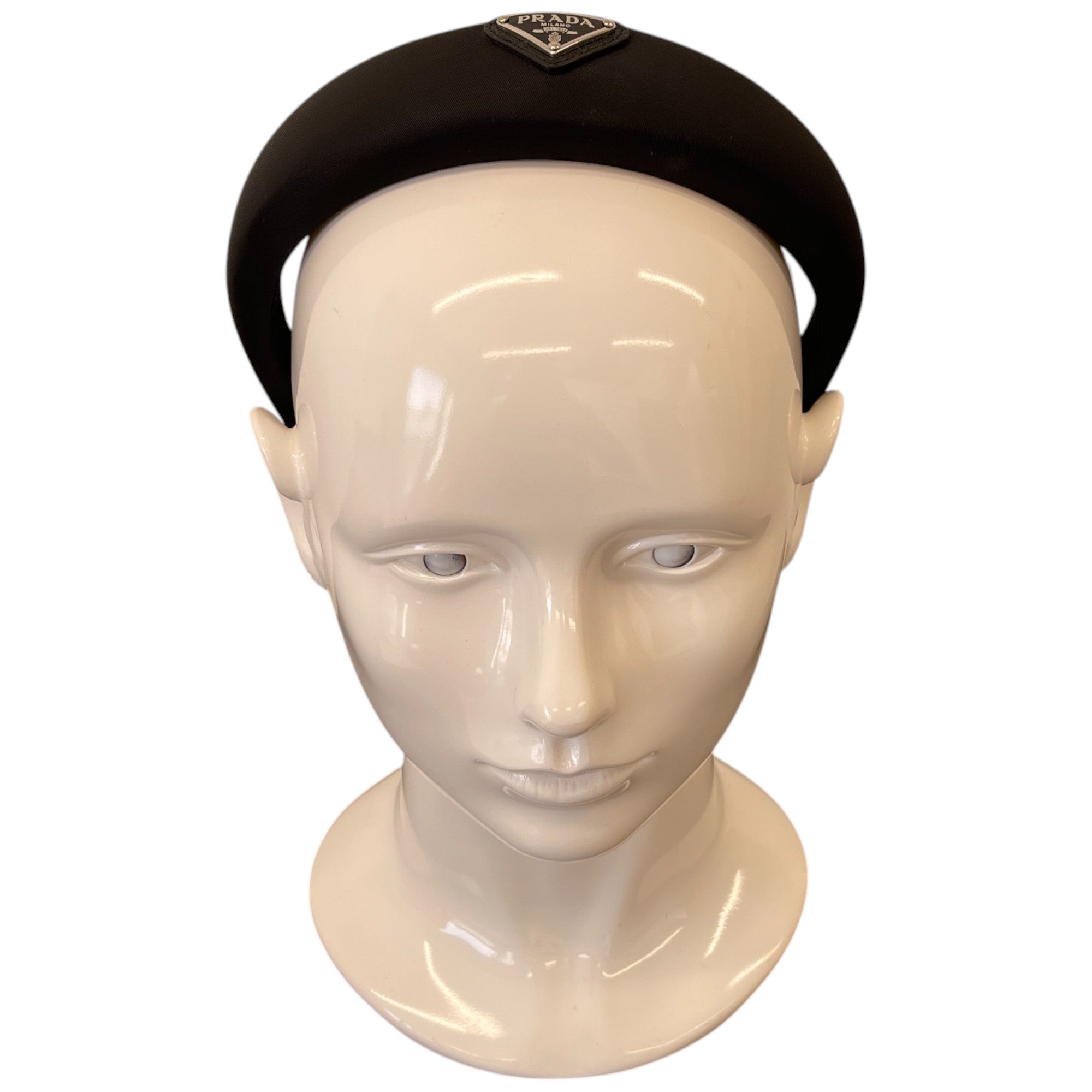 Women's Plaque Logo Head Band Black