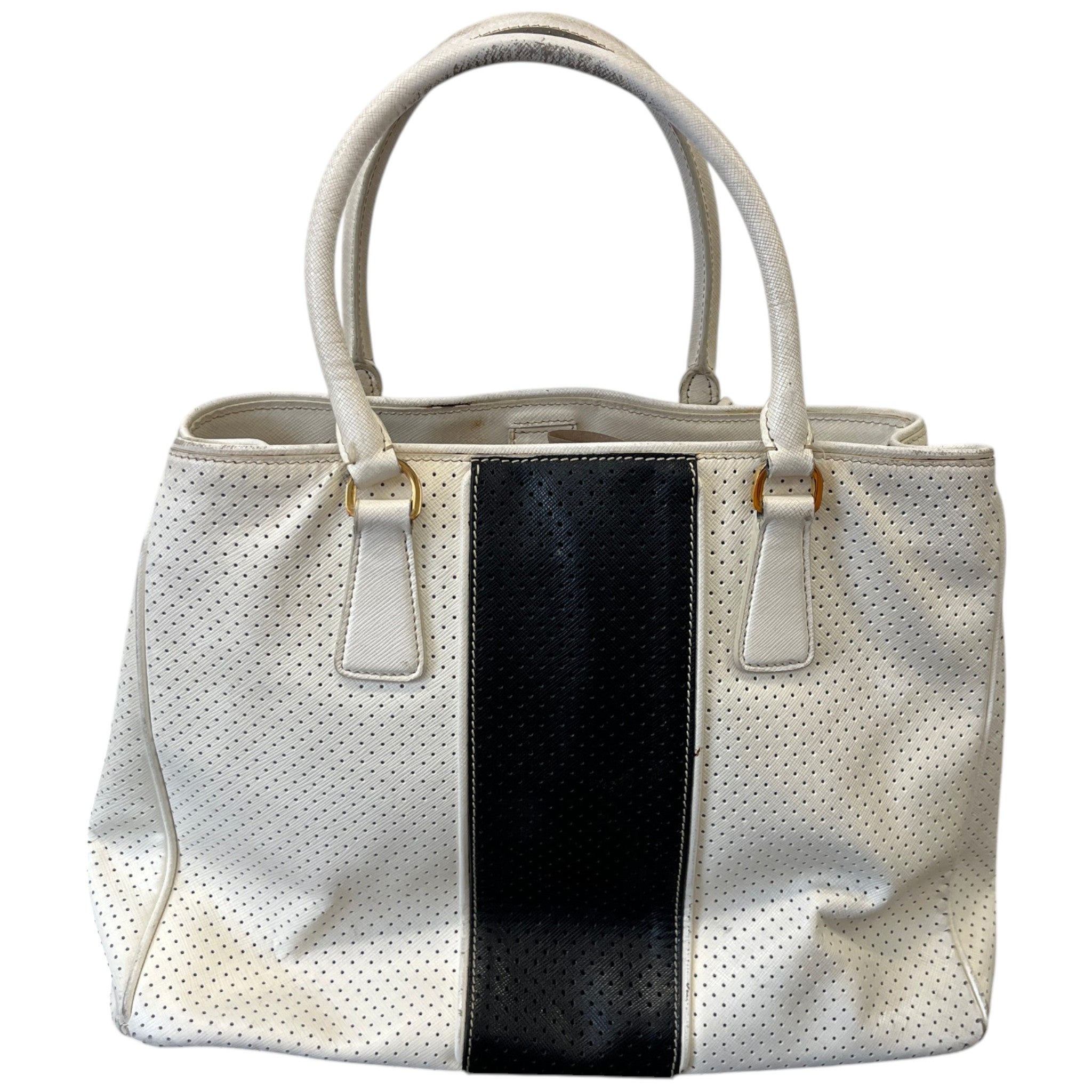 Women's Gardeners Tote Handbag White