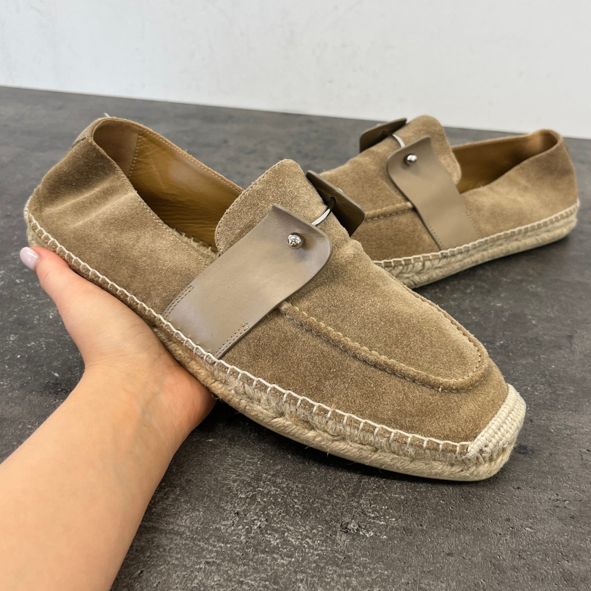 Men's Chambespadrille Espadrilles Beige Size EU 43 / UK 9