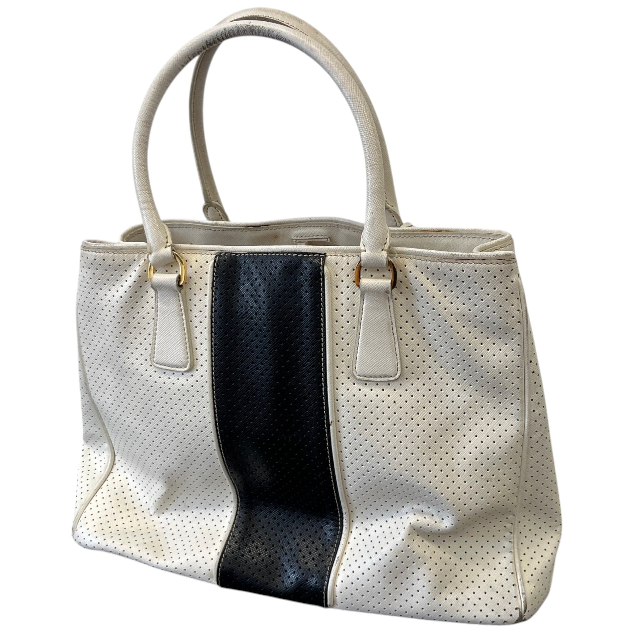 Women's Gardeners Tote Handbag White
