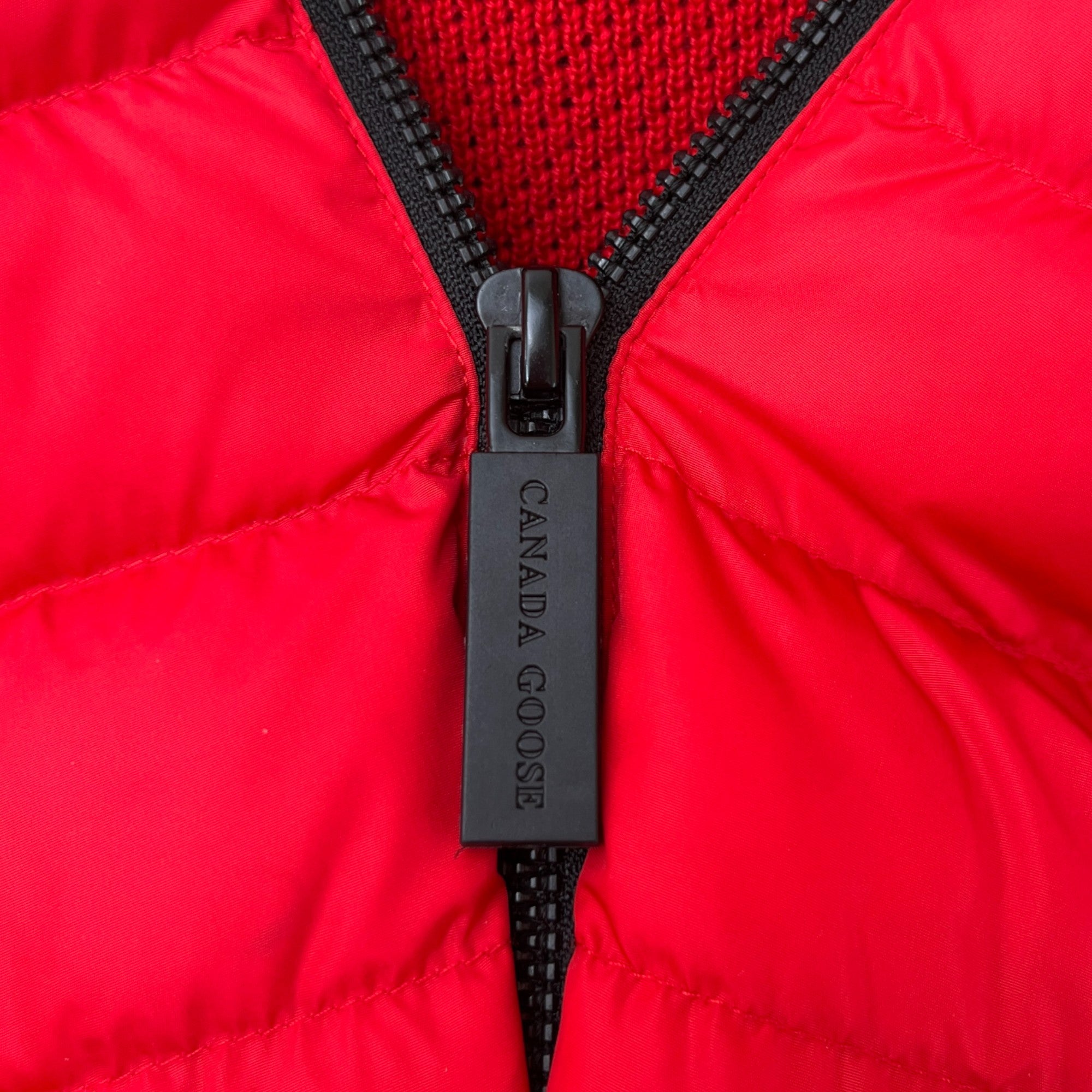 Men's Hybridge Knit Jacket Red Size S