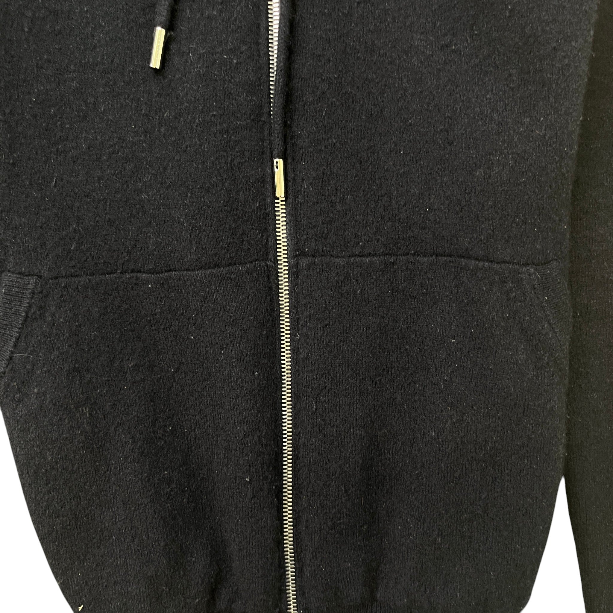 Men's Cashmere Hoodie Navy Size XS